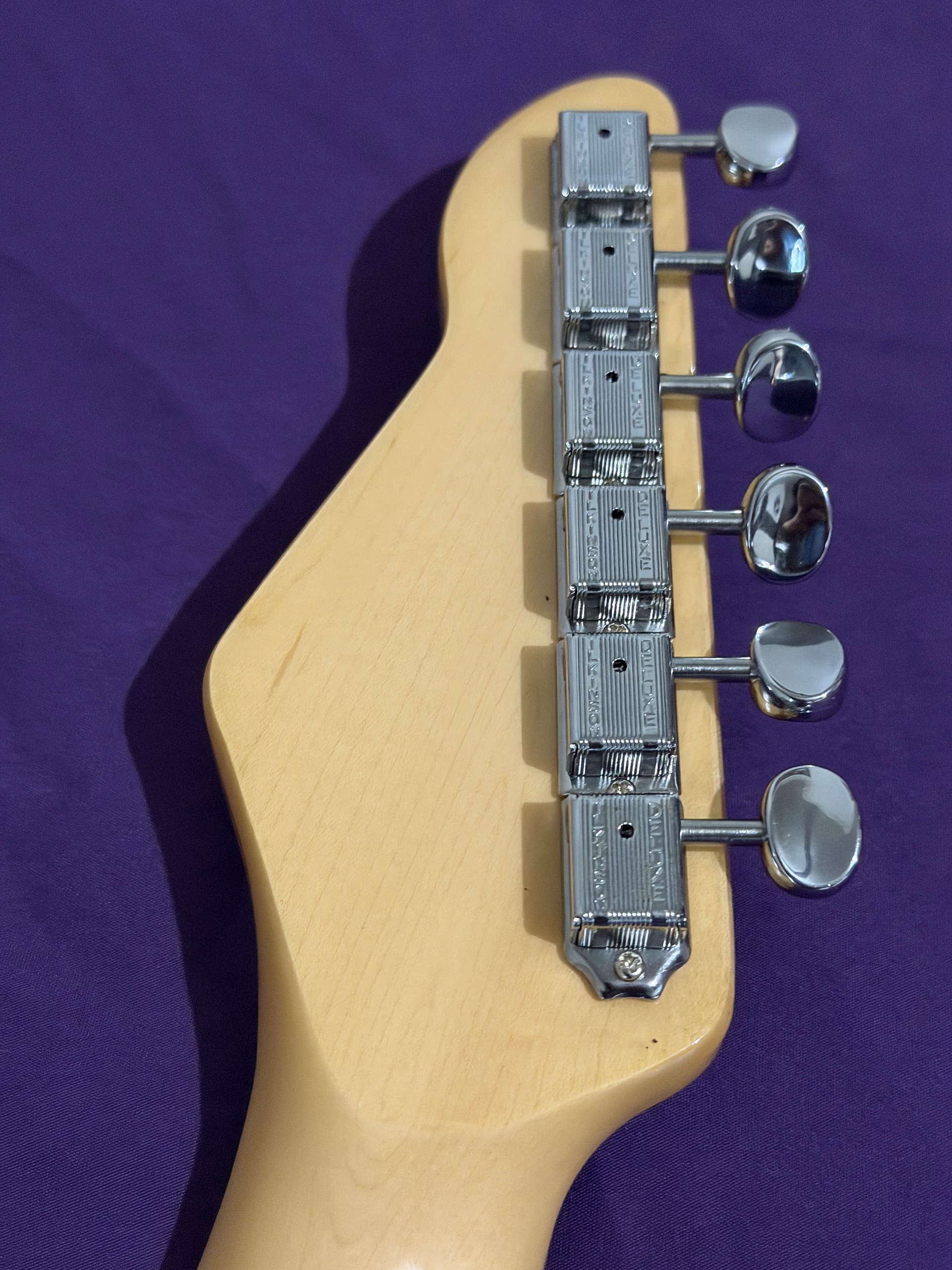 GD Guitars Super S – Aqua Teal Metallic Sparkle | Gamsbucker Equipped | Stainless Steel Frets | Hardshell Case | Single Humbucker product image (6)