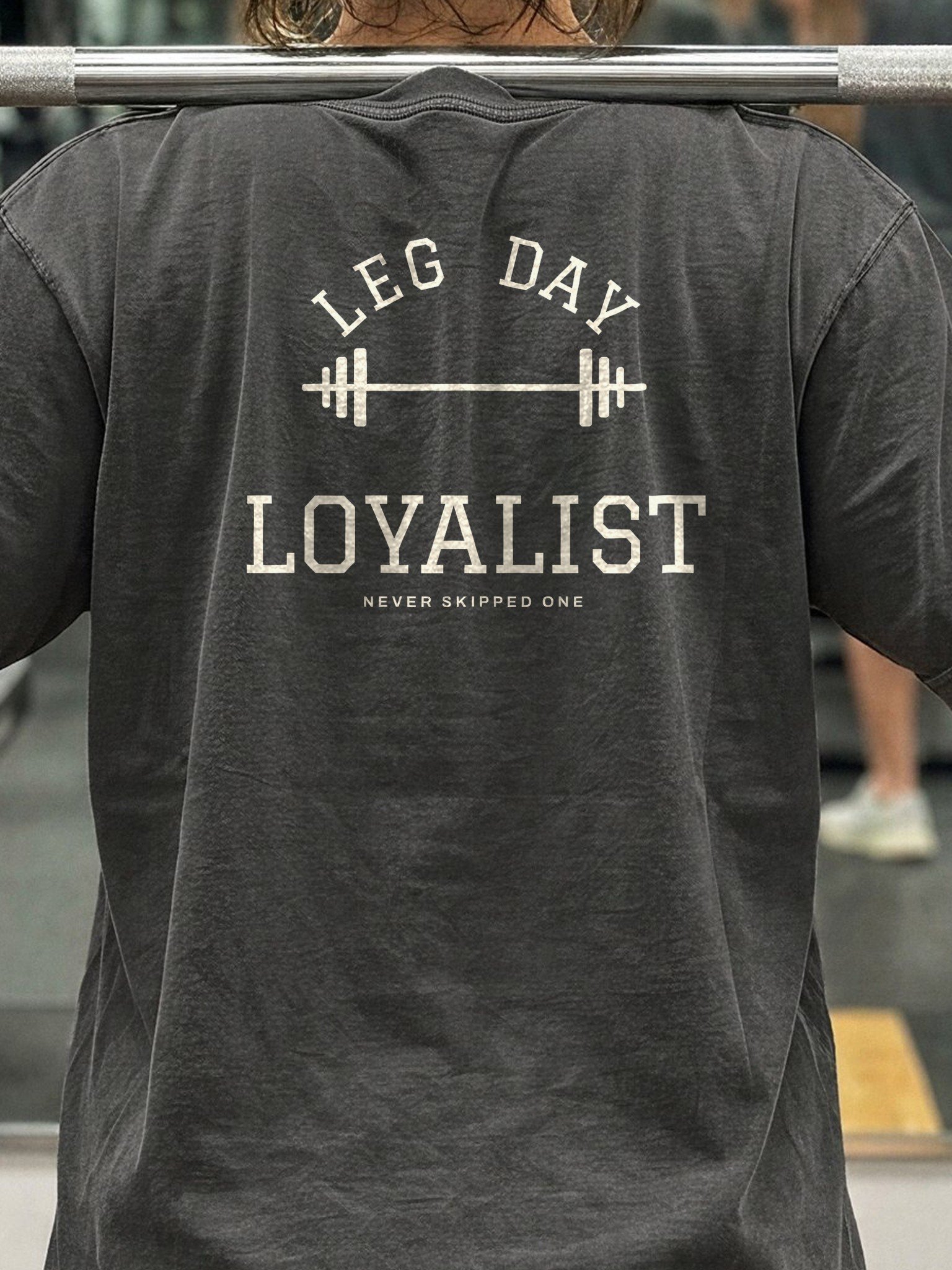 Leg Day Loyalist Oversized Gym Tee | Pump Cover product image (4)