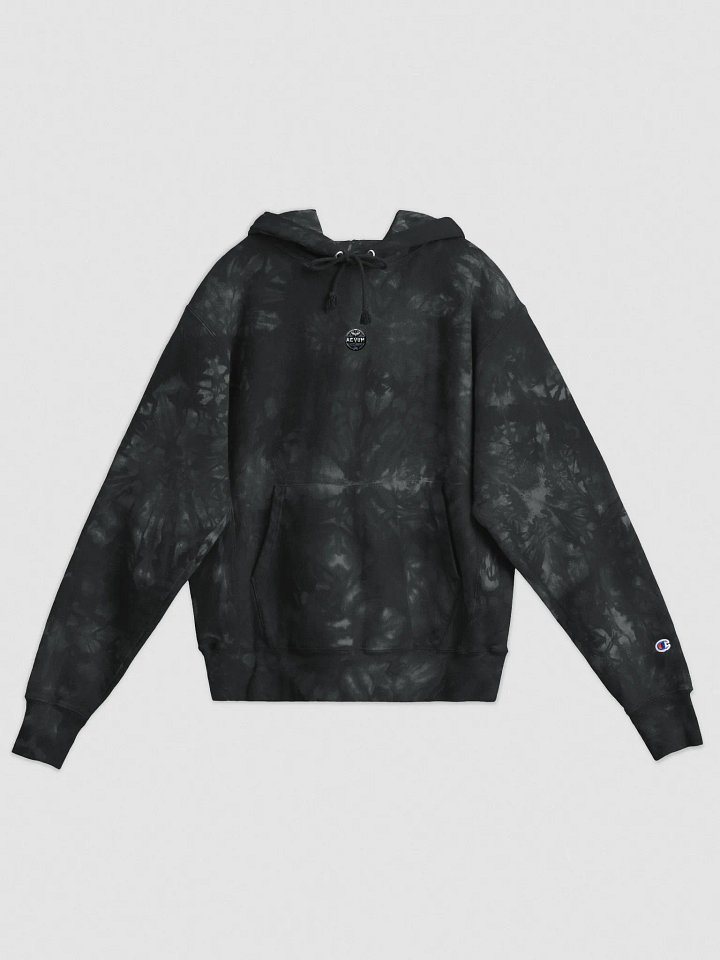 AEVUM Band Emblem Tie-Dye Hoodie product image (1)