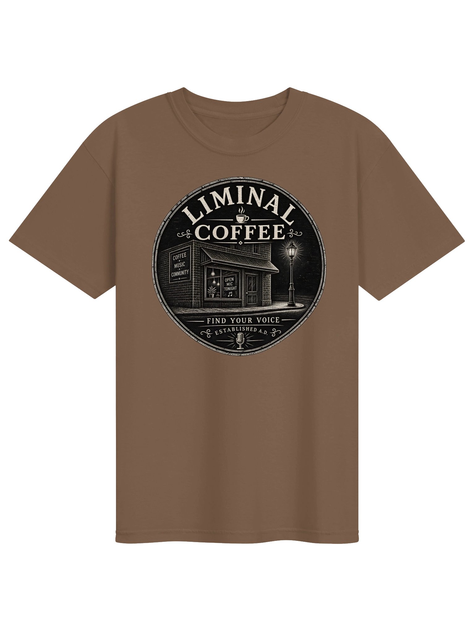 Liminal Coffee Open Mic Vintage Tee product image (1)