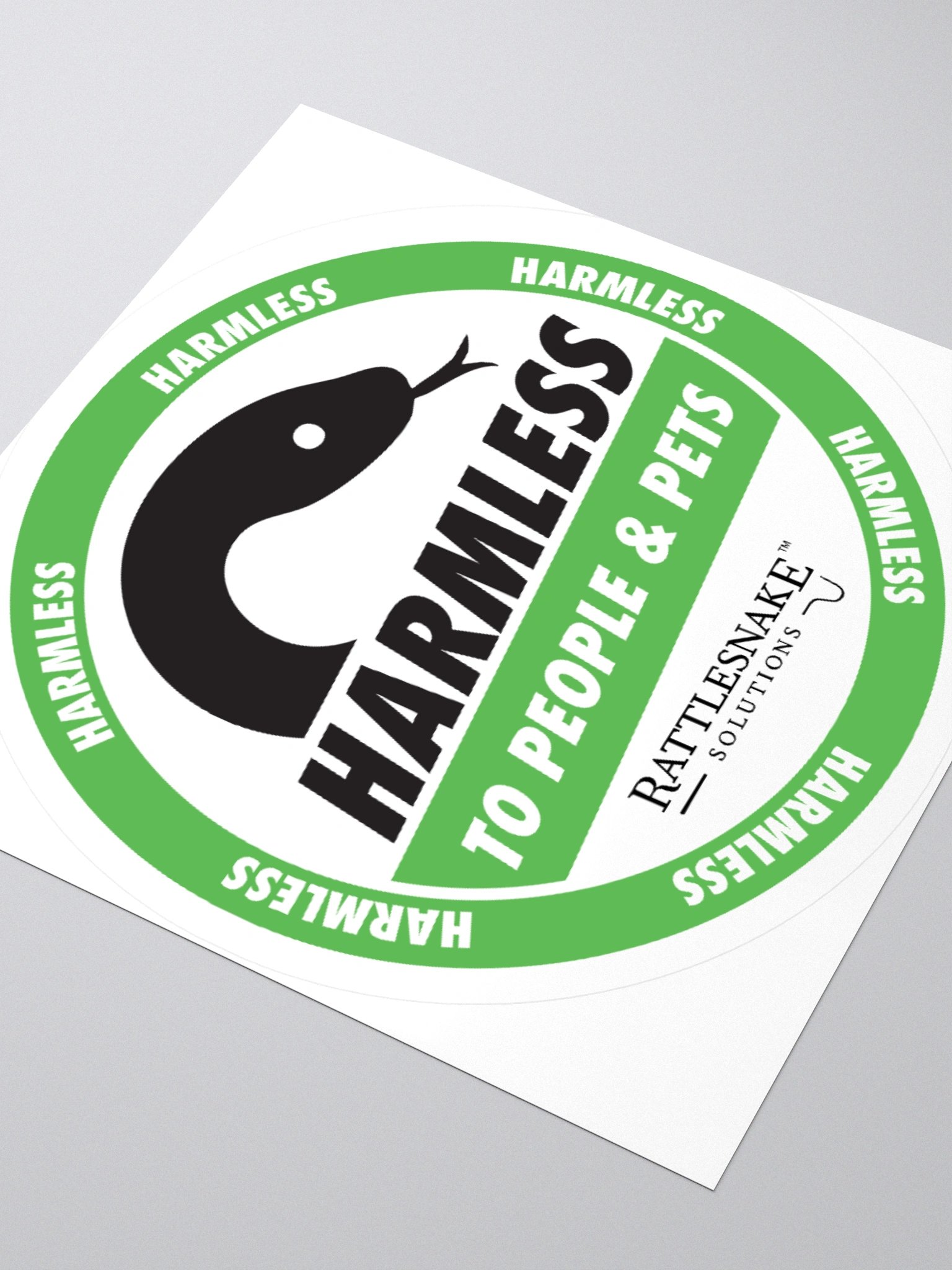 Harmless: Snake Sticker product image (6)