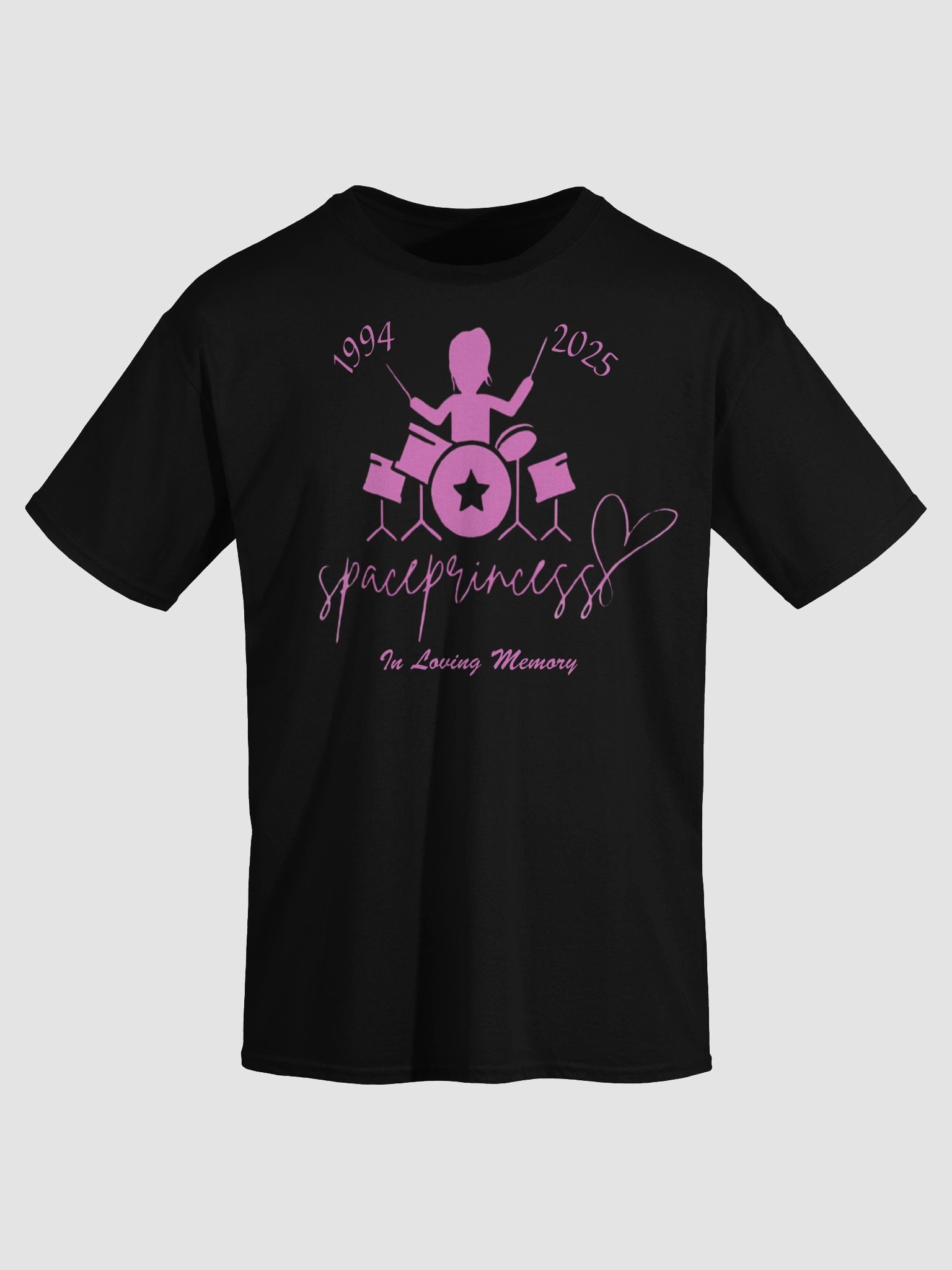 Pink Logo Spaceprincess Memorial Tee product image (2)