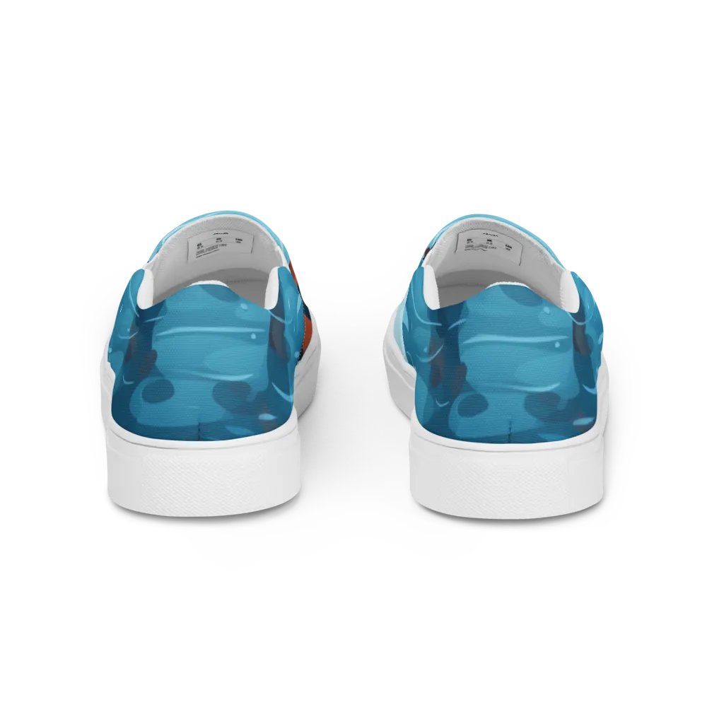 Women's Slip-On Canvas Shoes 🌊 Sea Mood product image (10)