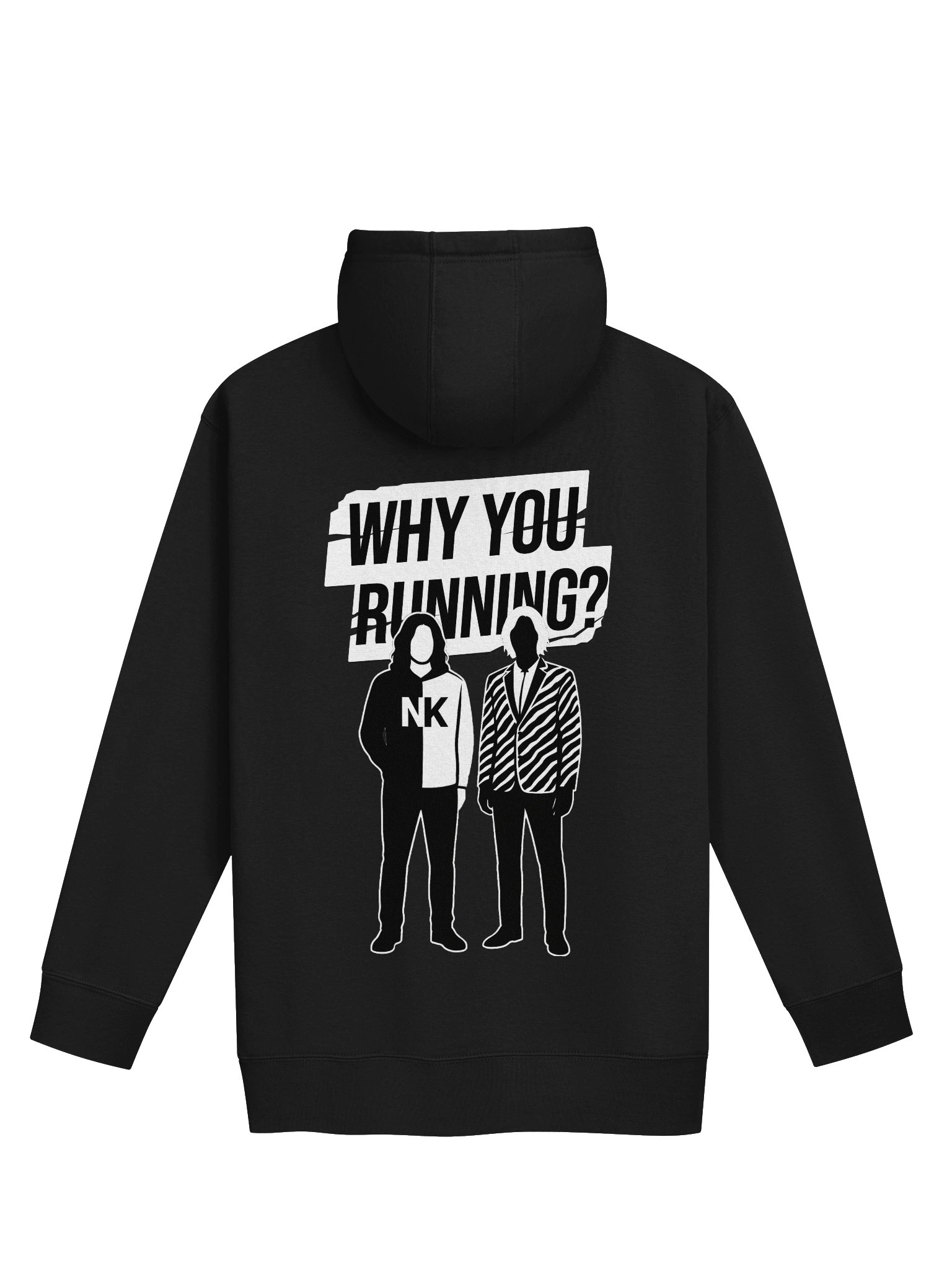 "Why You Running?" Clean Hoodie product image (9)