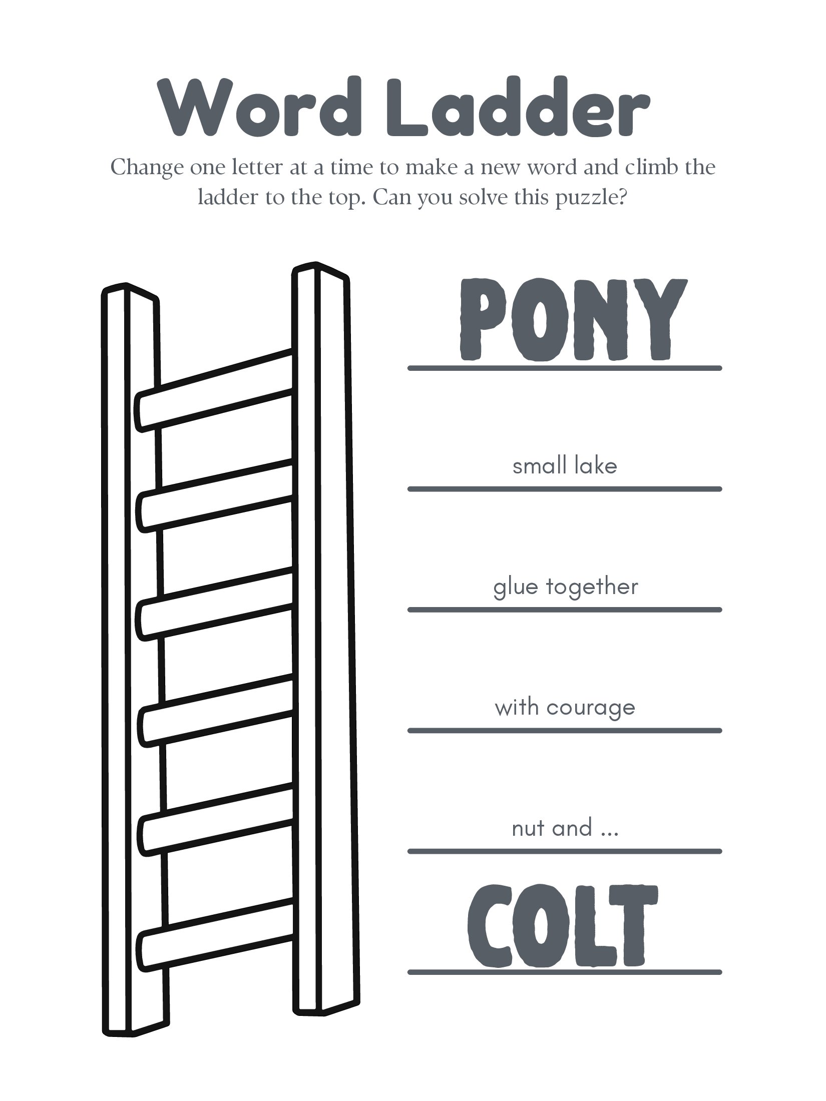 Word Ladder Puzzles product image (6)