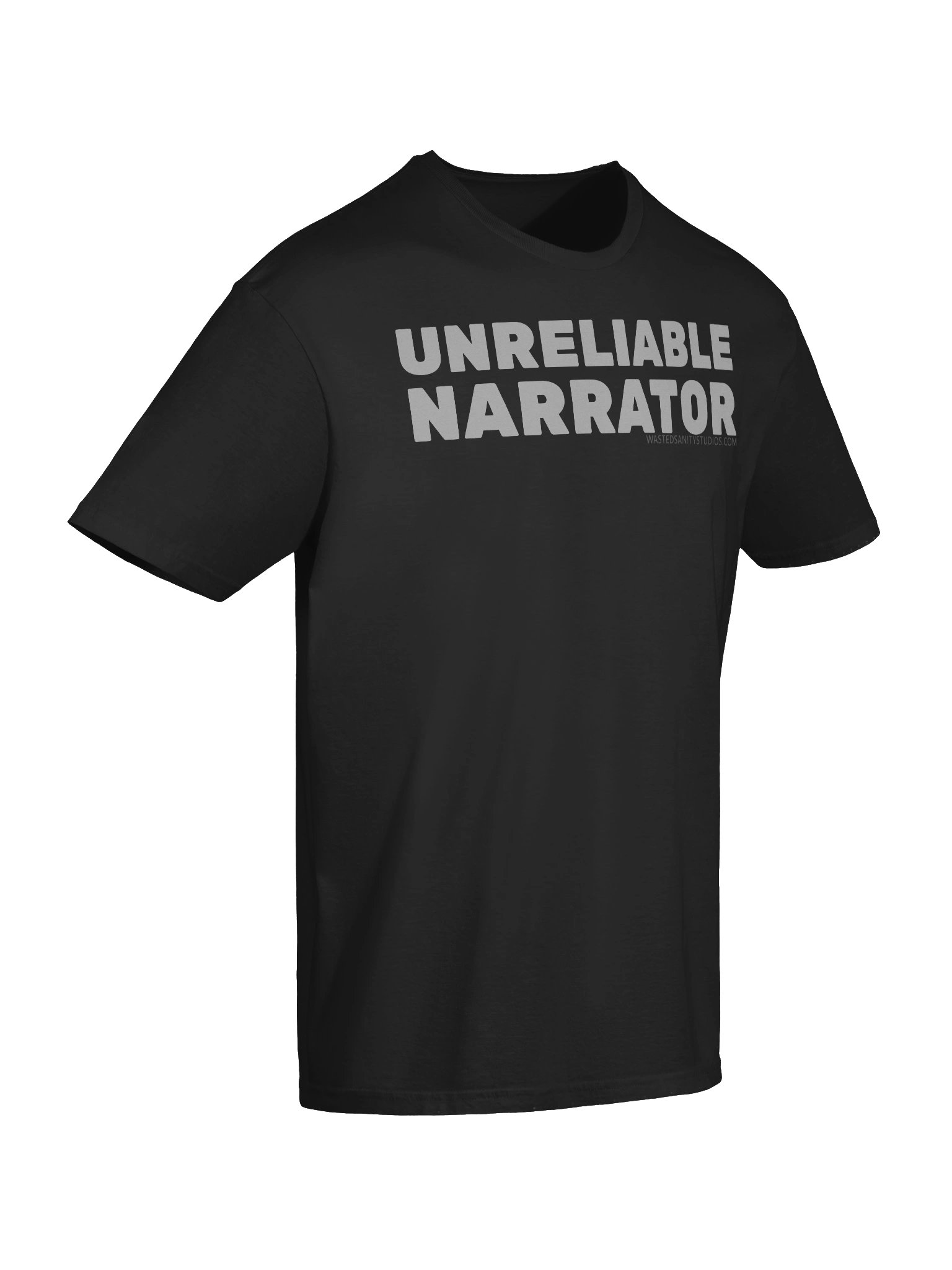 Unreliable Narrator Shirt! (BLACK) product image (10)