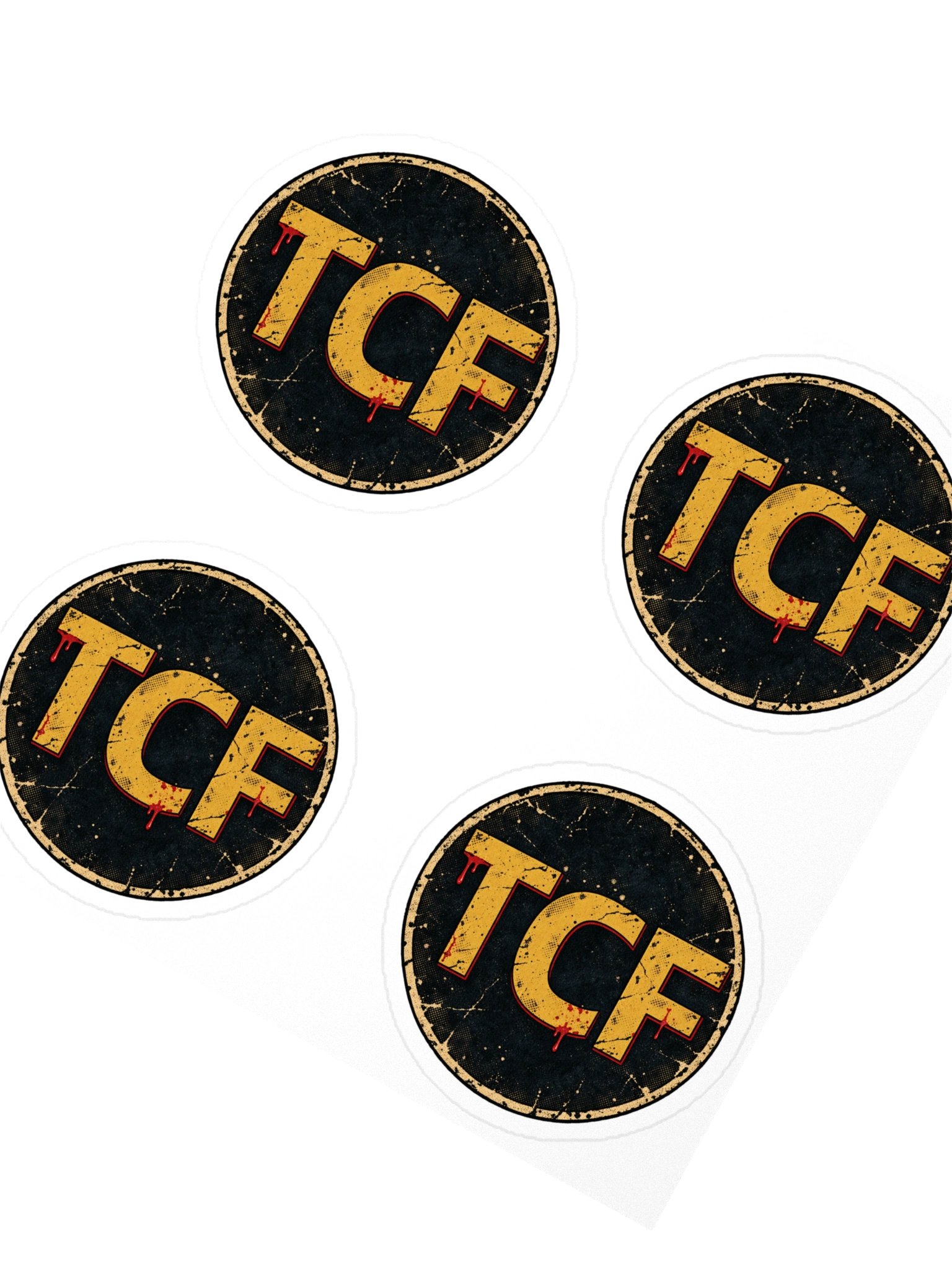 TCF Halloween Logo Kiss Cut Stickers product image (2)