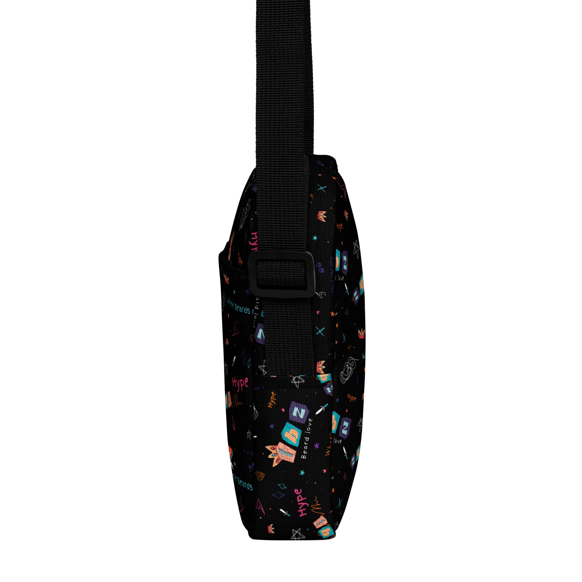 Doodle Pattern Utility Crossbody Bag product image (2)
