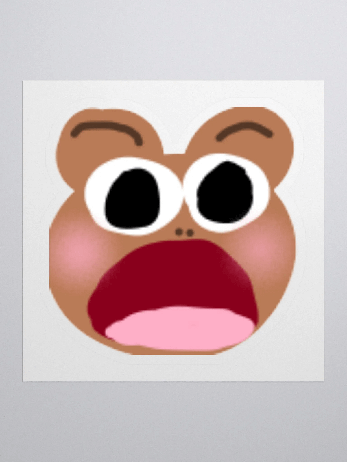 GASP Sticker | BriittyBear
