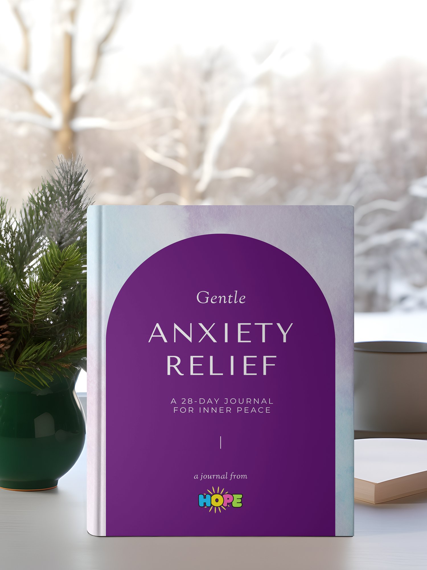 Gentle Anxiety Relief: A Journal for Calm and Clarity product image (1)