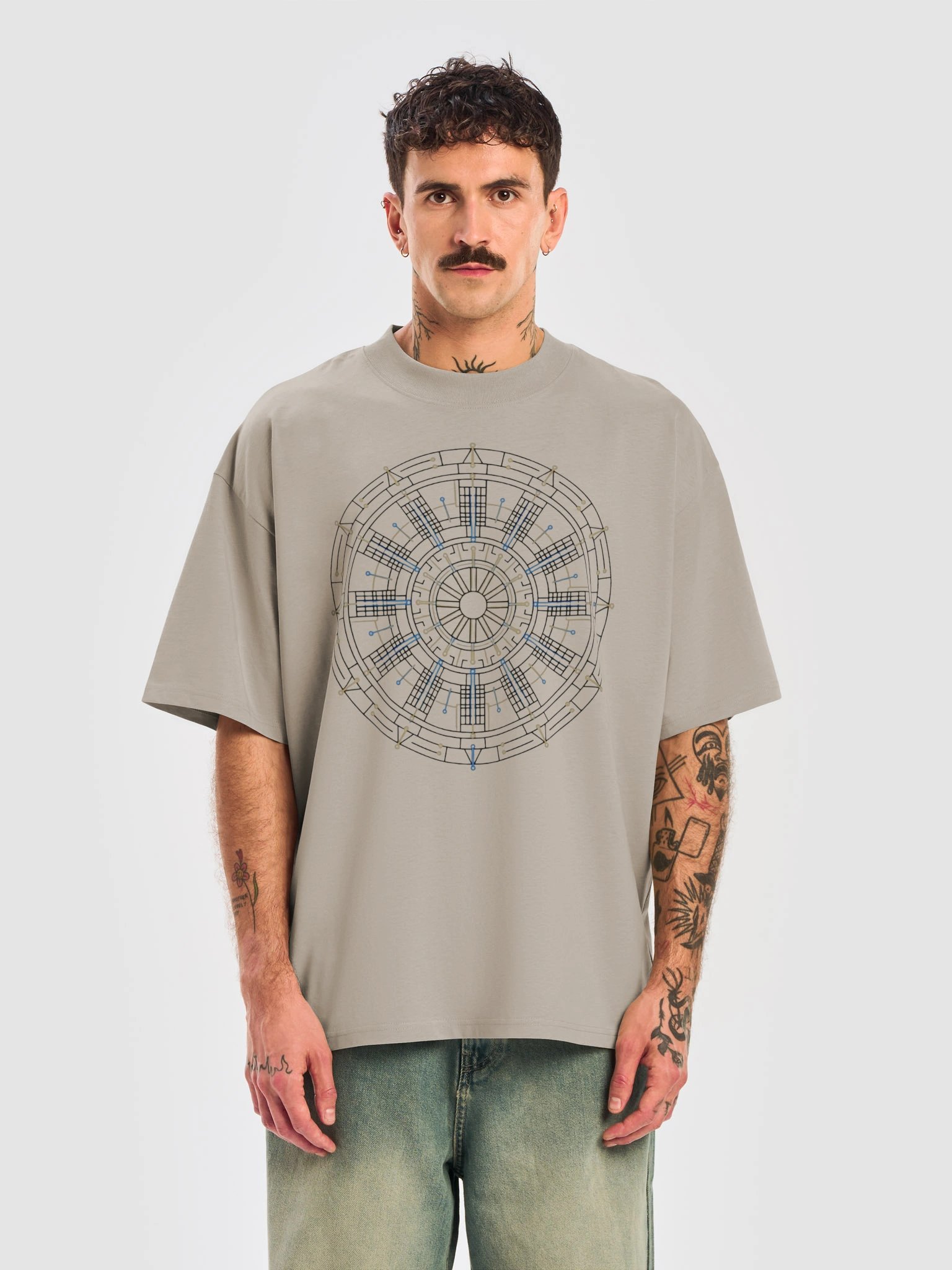 Cosmic Mandala Unisex Tee product image (5)