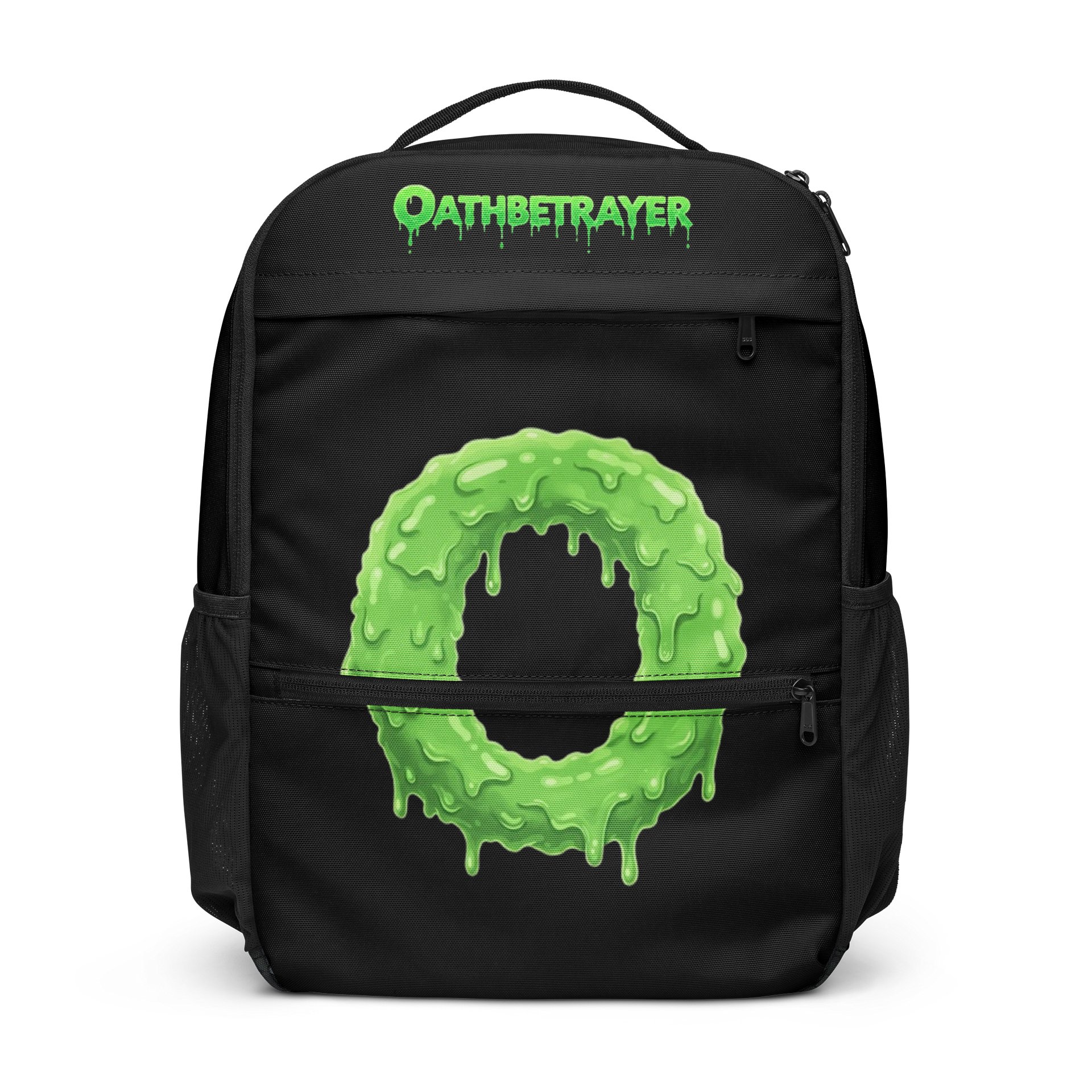 Slime Green Oathbetrayer All-Over Backpack product image (1)