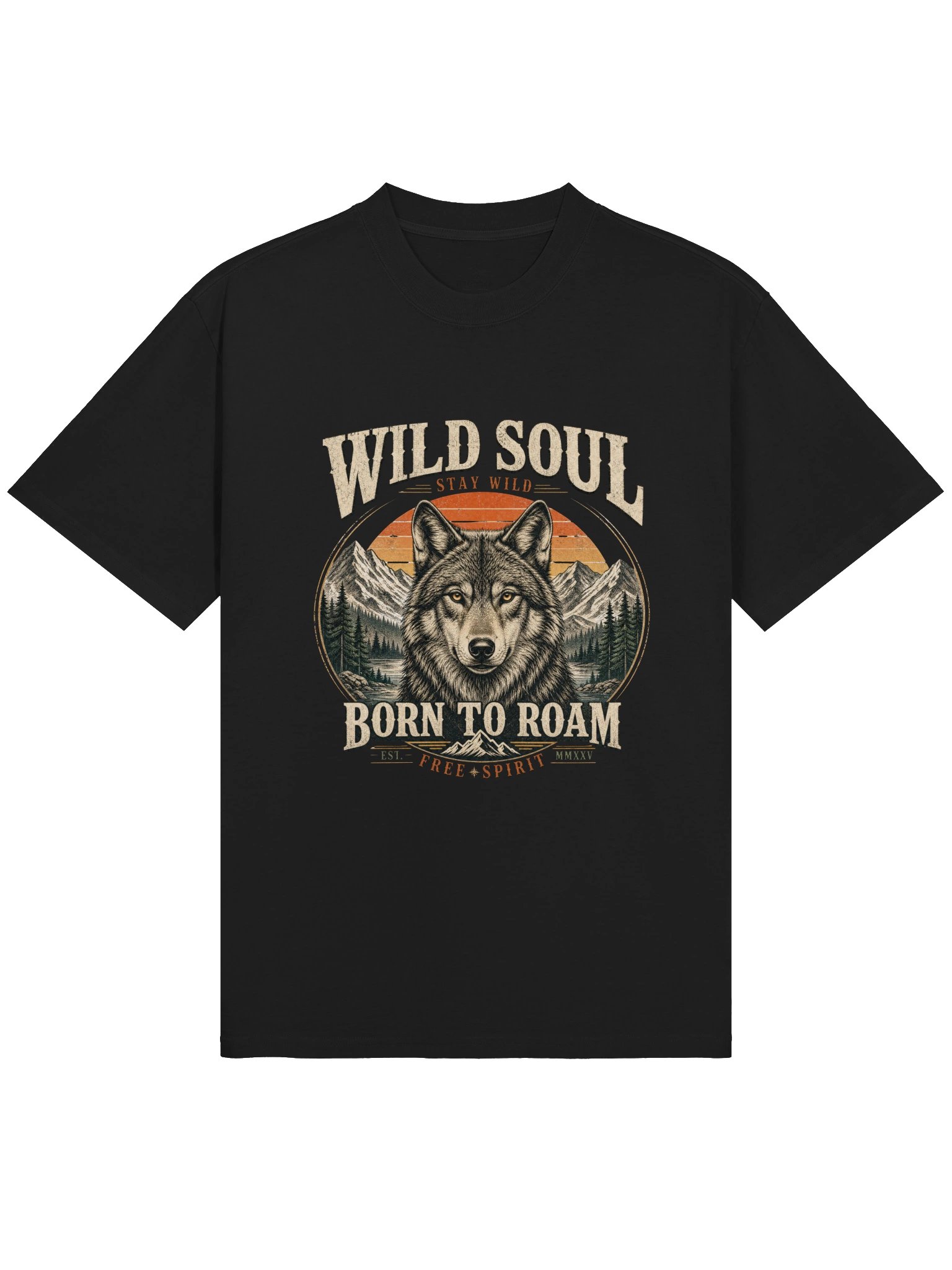 Vintage Wolf Shirt product image (1)
