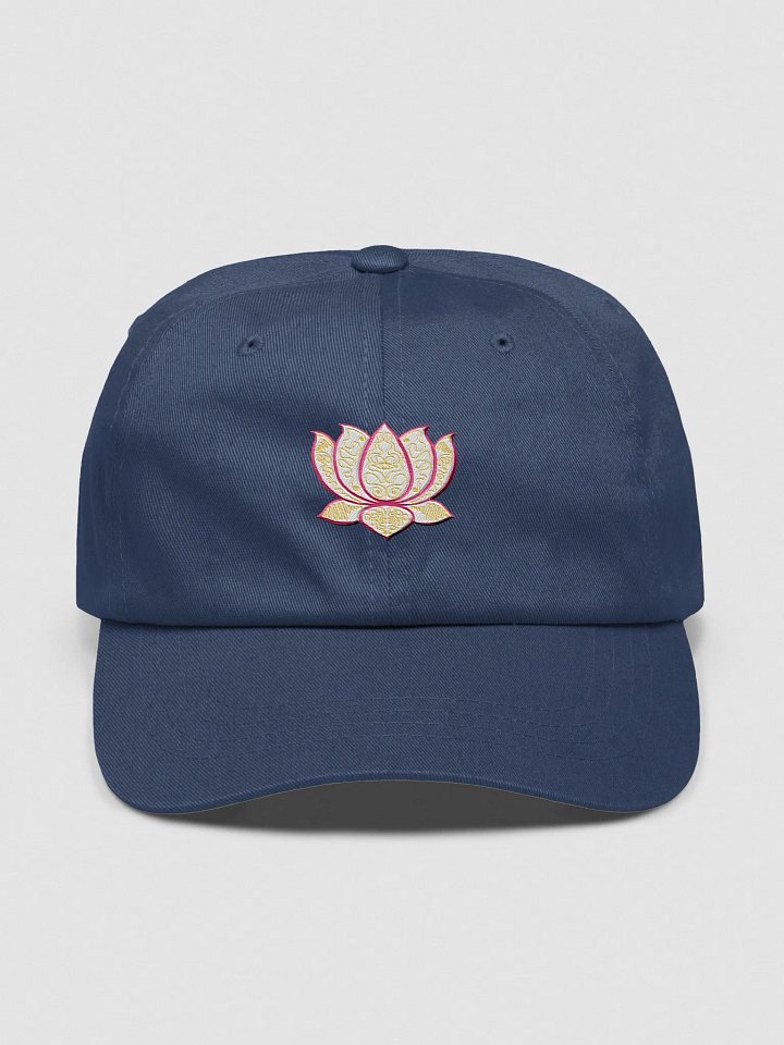 Golden Lotus Dad Hat product image (1)