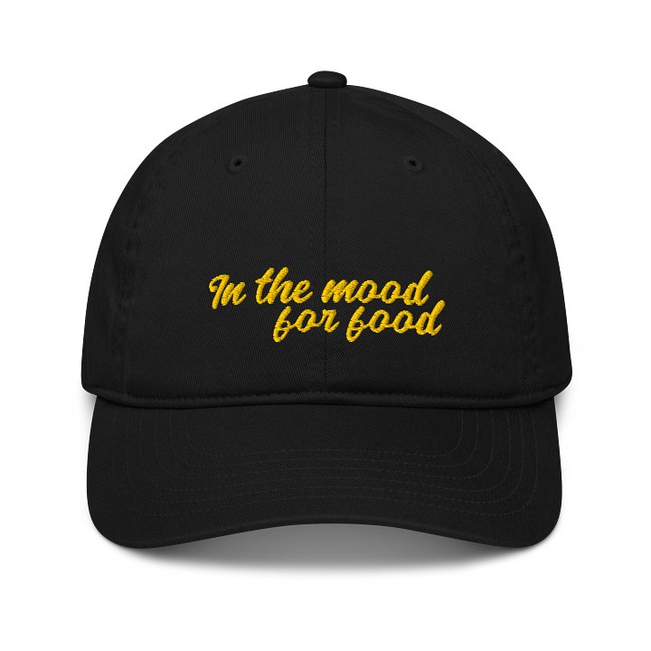In The Mood For Food | Organic Dad Hat – Mustard product image (1)