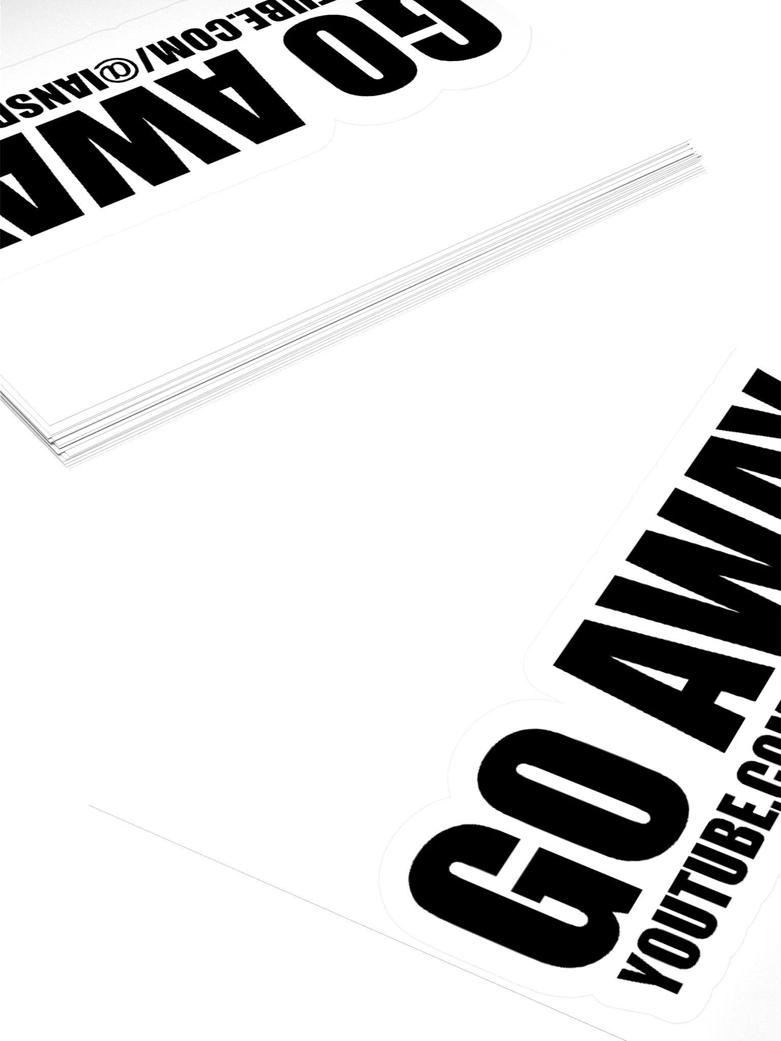 Go Away Sticker product image (8)