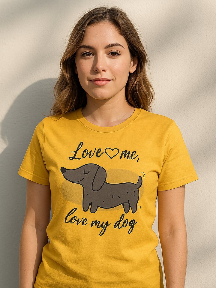 Dachshund Love Me T-Shirt product image (2)