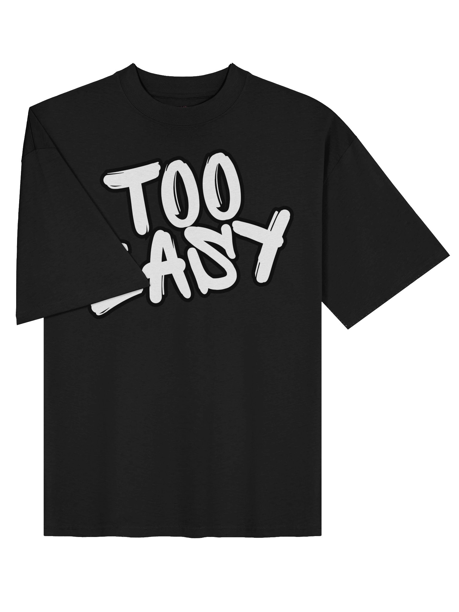 TOO EASY! Oversized Statement Tee product image (14)