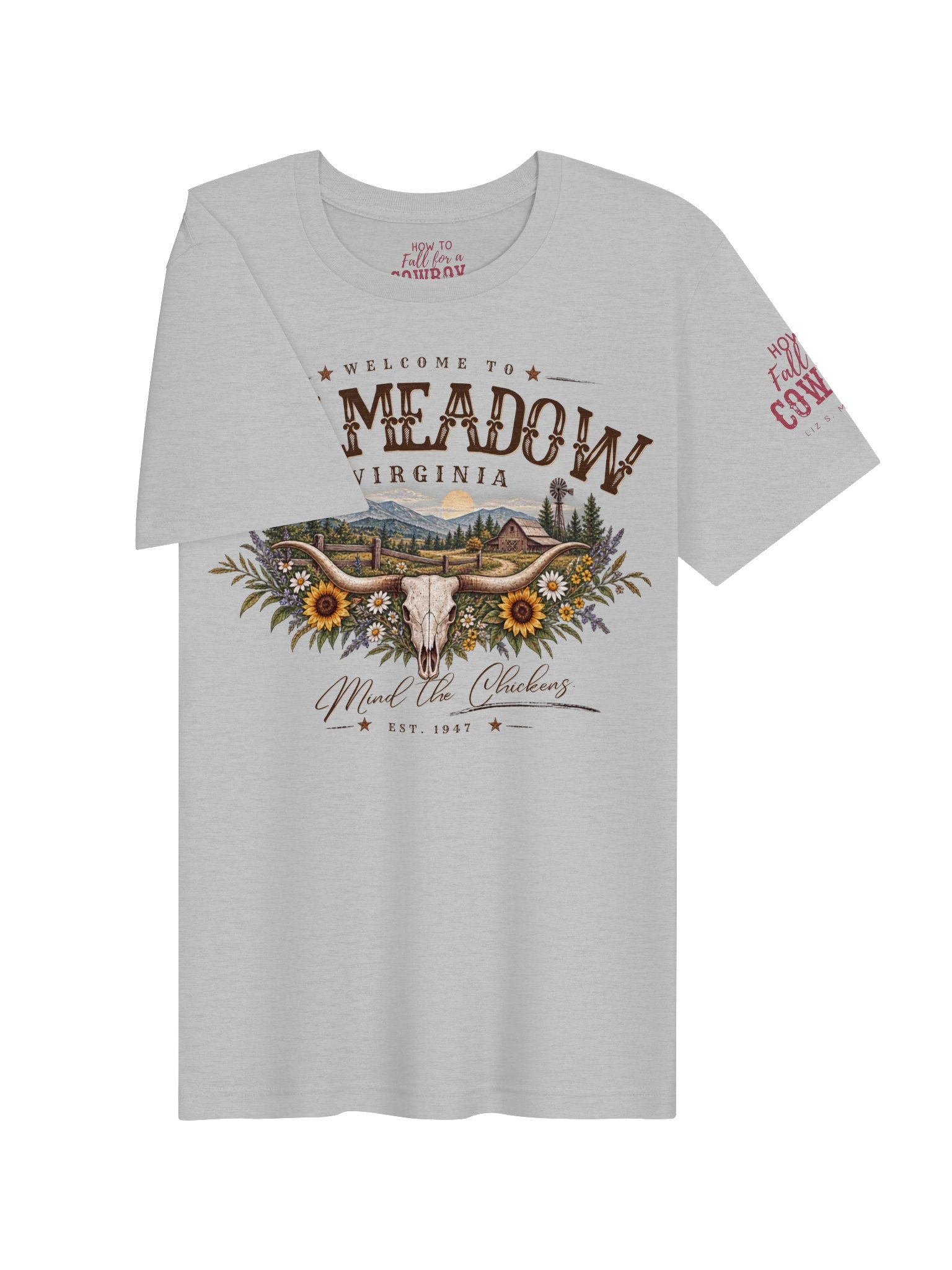 Bellmeadow, Virginia Vintage Cowboy Tee product image (19)