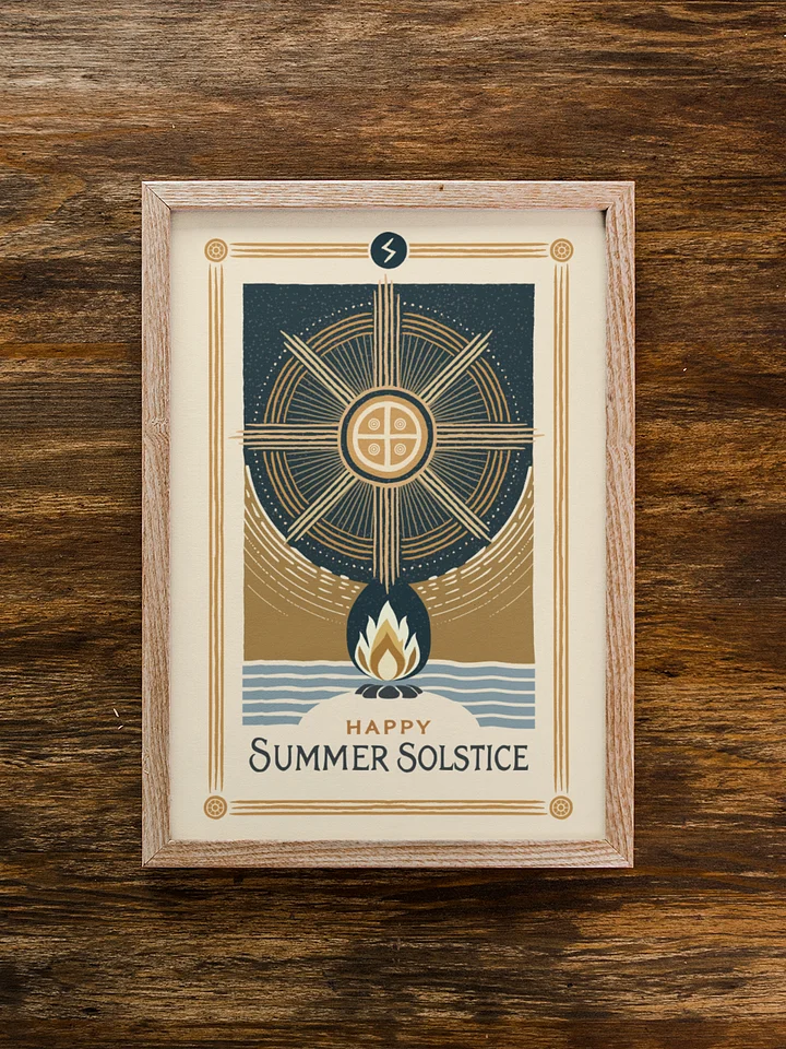 Norse Pagan Midsummer Poster product image (1)