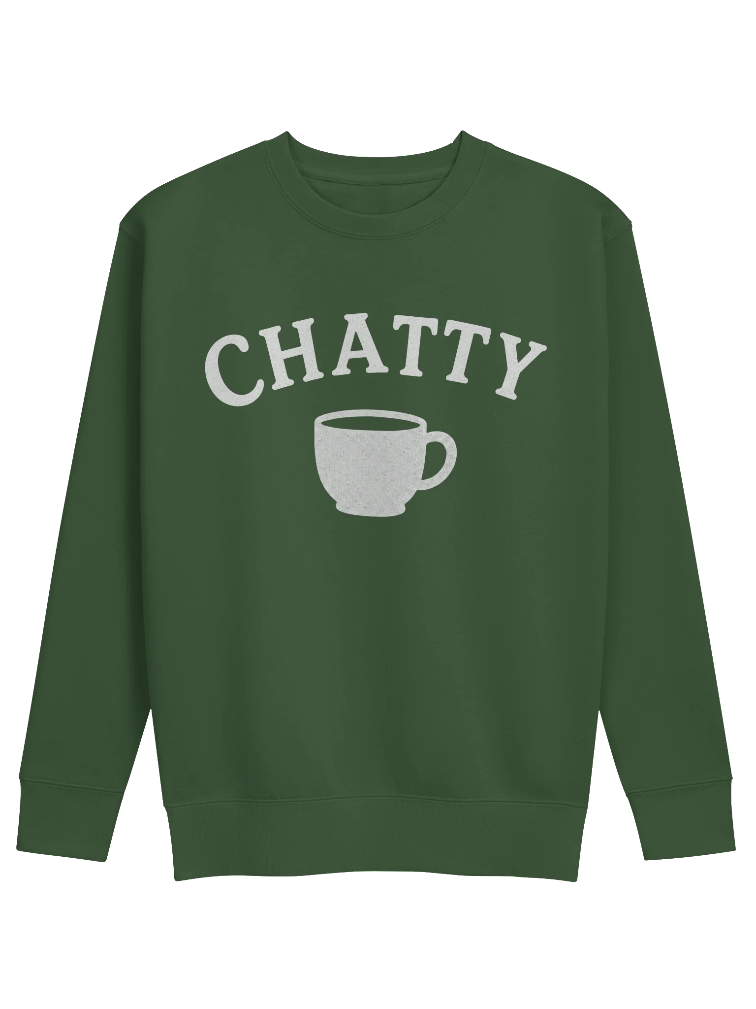Chatty Coffee Premium Sweatshirt | Cozy Chatty Fall Collection product image (1)