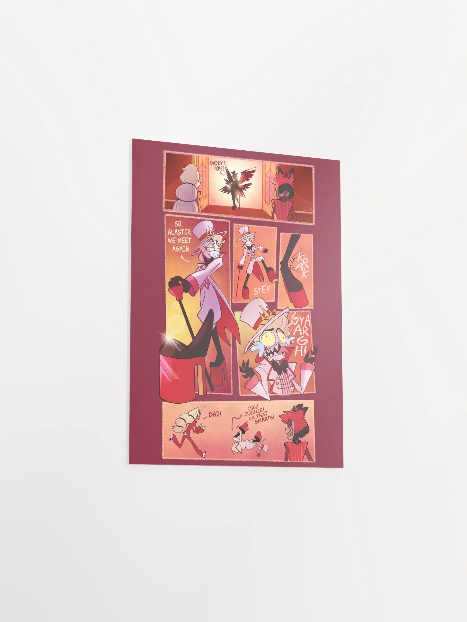 Luci's Platform Shoes Comic Poster Print product image (5)