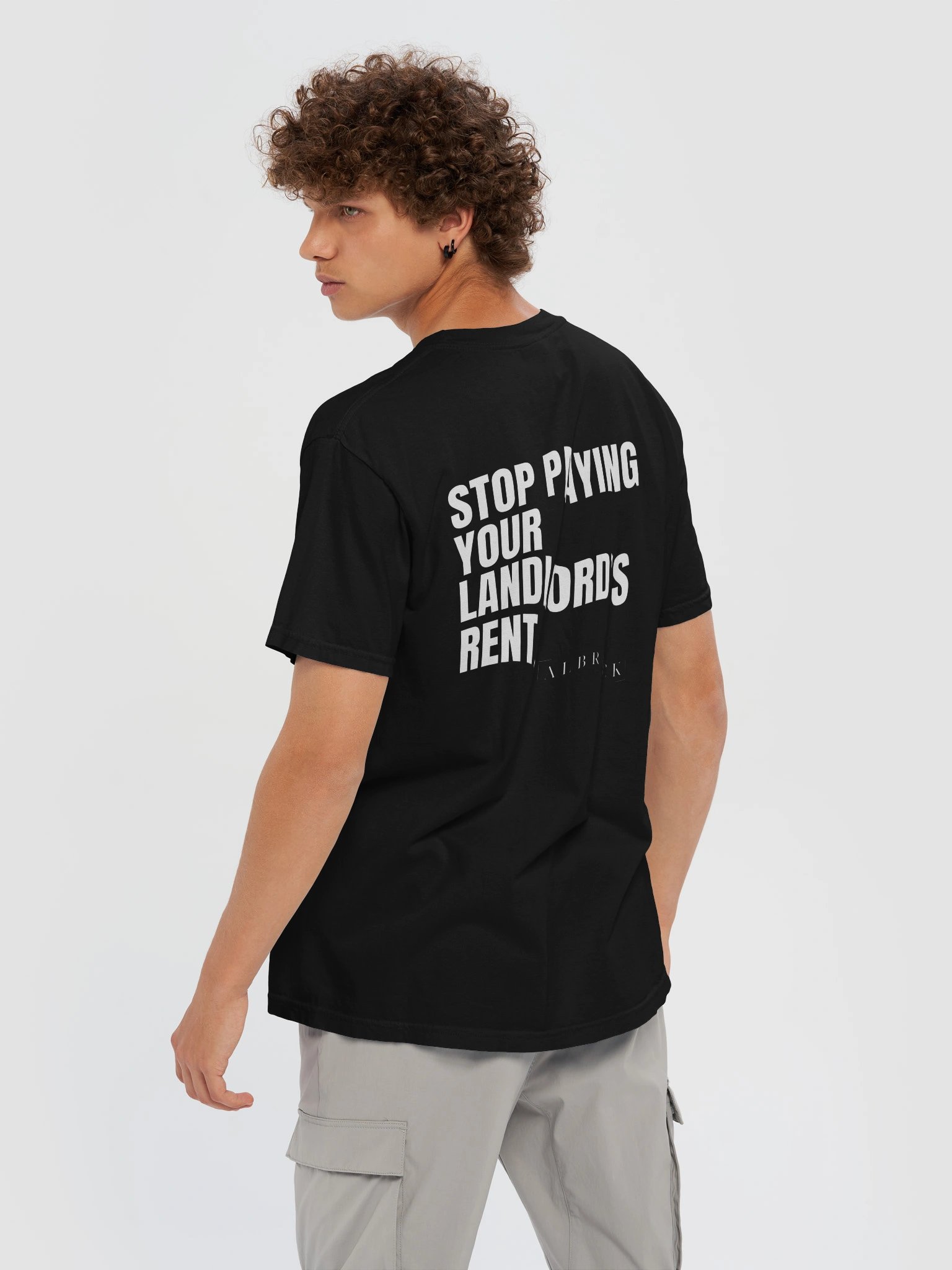 STOP PAYING YOUR LANDLORD'S RENT TSHIRT product image (6)