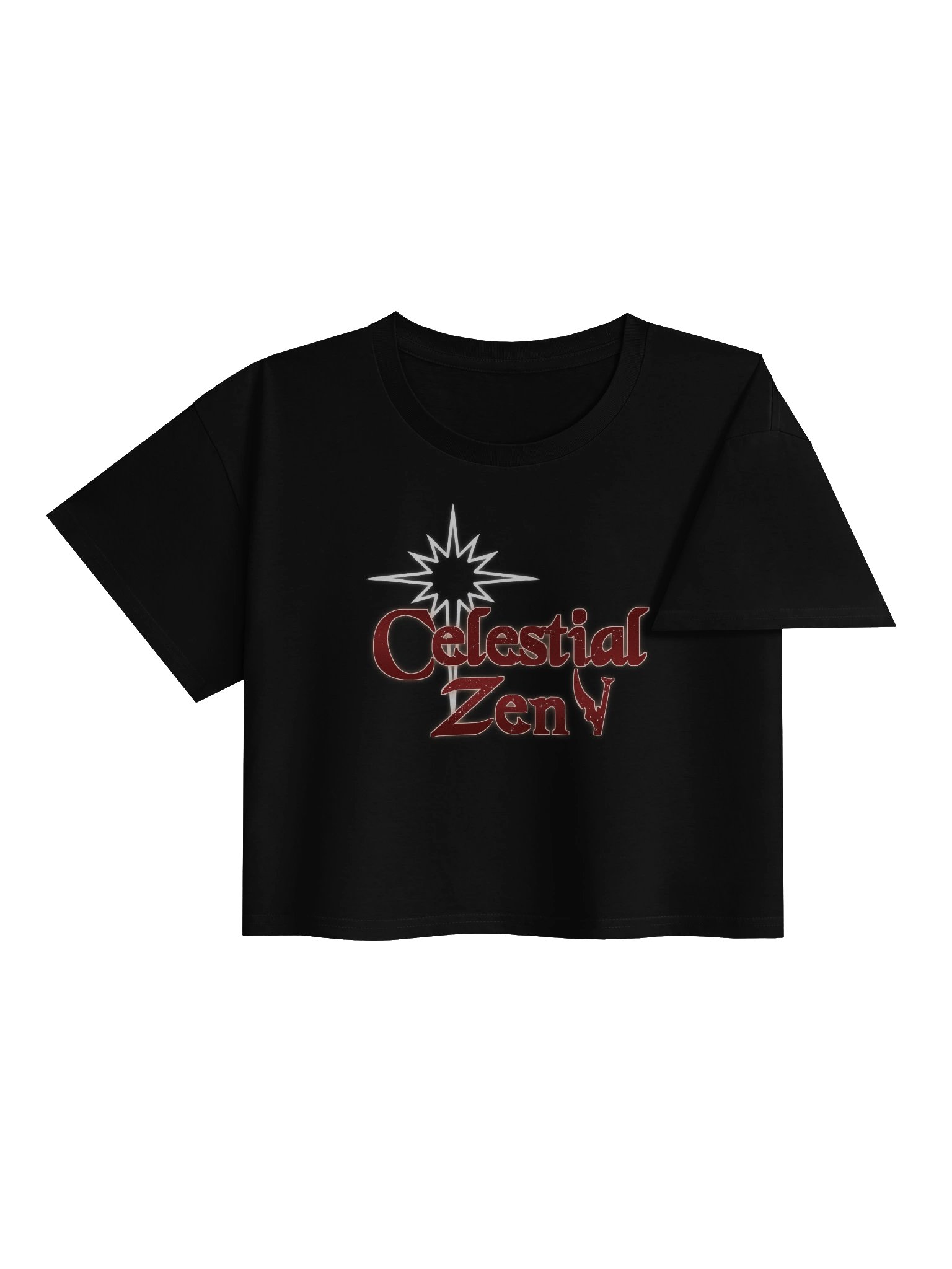 Celestial Zen Vtuber Logo Crop Top product image (4)