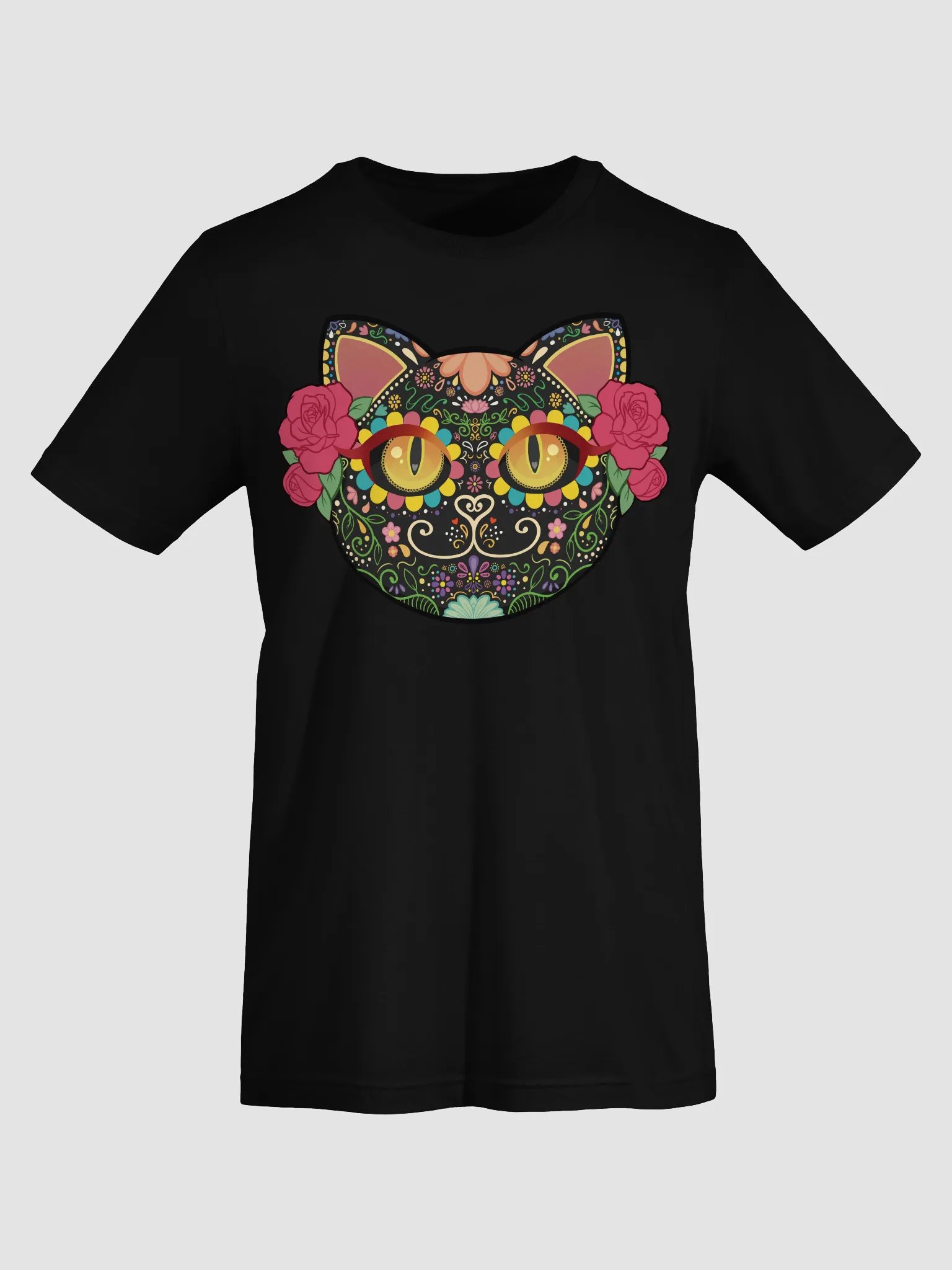 Sugar Skull Cat Tee product image (7)