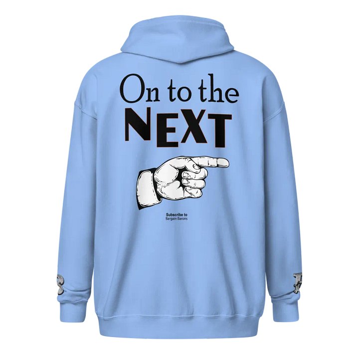 ON TO THE NEXT (Zipper Hoodie - Light) product image (2)