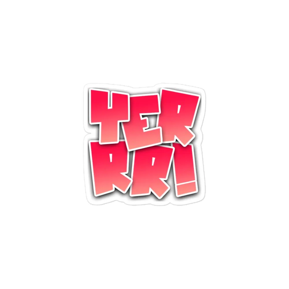 Yerrrrr Vinyl Magnet product image (1)