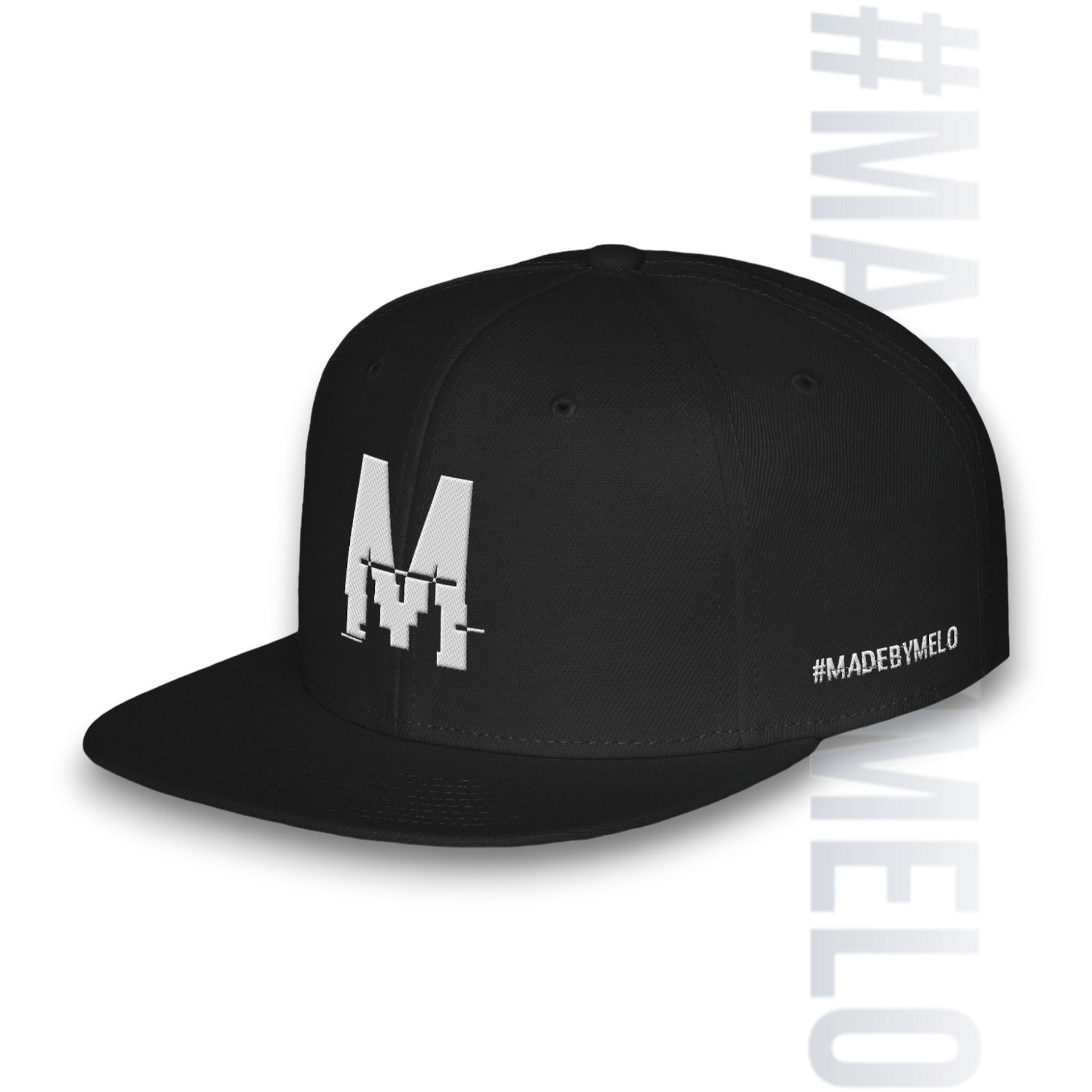 MELO CREW x Whiteout - Snapback Hat | #MadeByMELO product image (1)