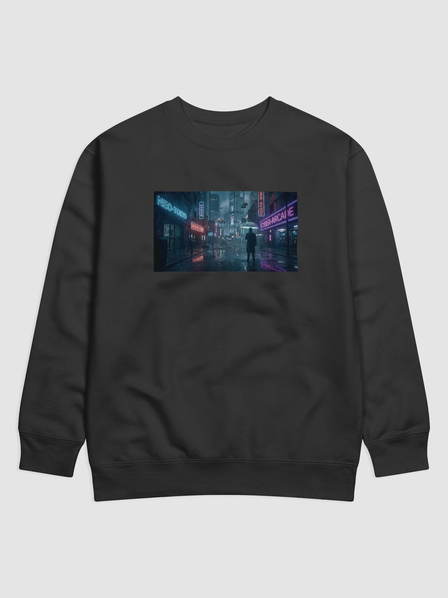 Neon Rainfall Premium Sweatshirt product image (1)
