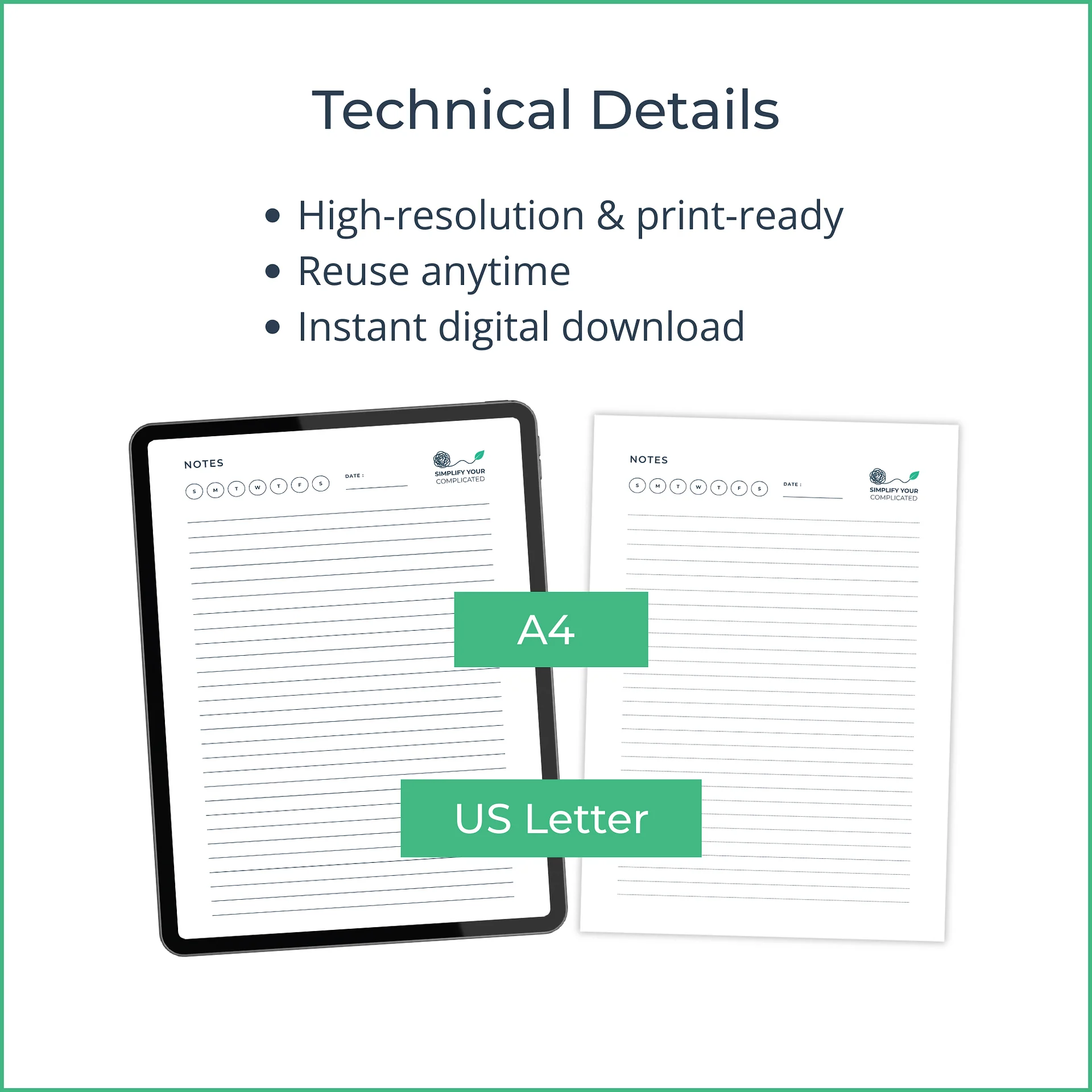 Daily Notes product image (3)