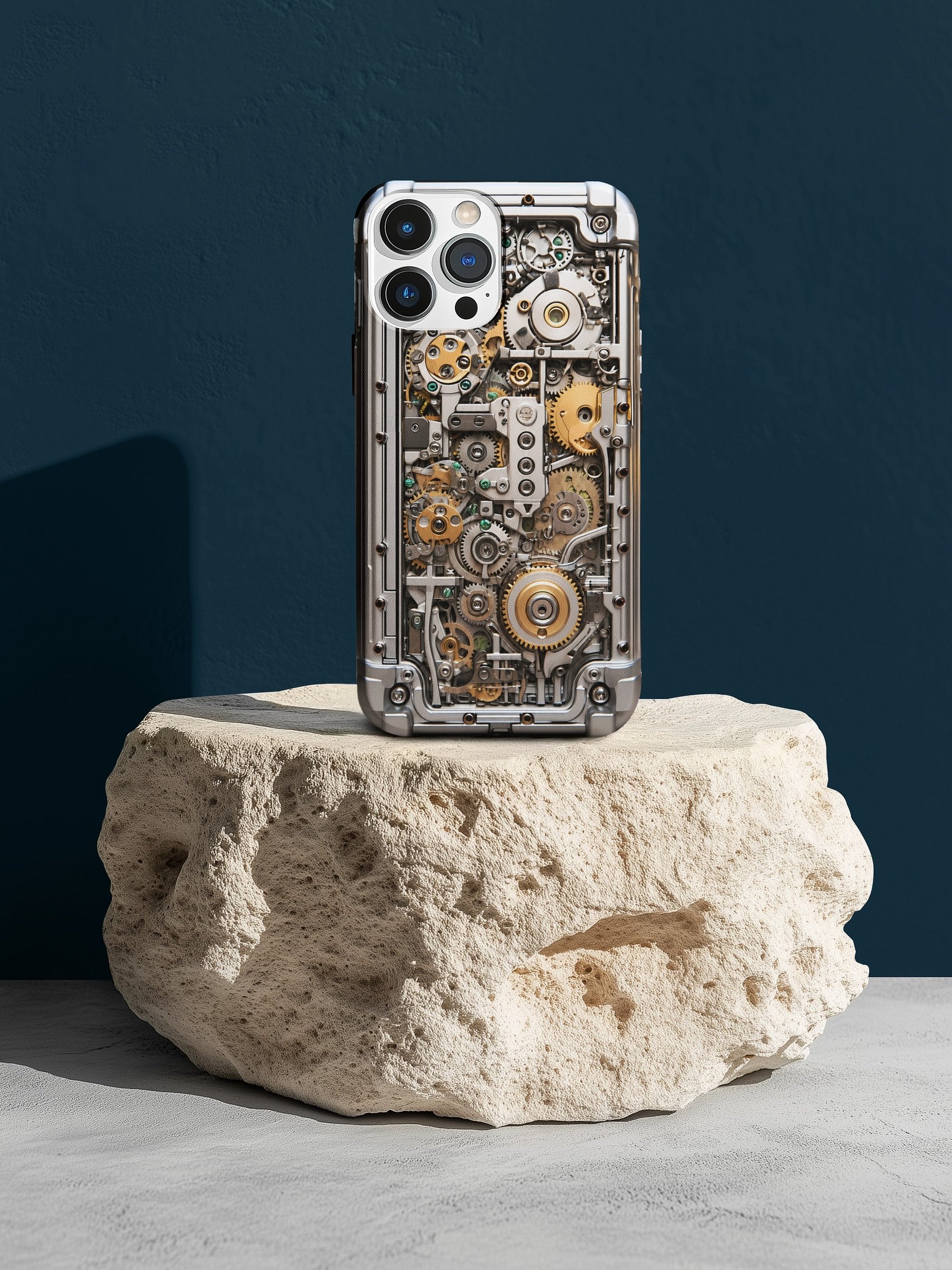 Cell Phone Mechanics - Samsung Tough Phone Case - Gears, Gadgets & Mechanical Tech Design product image (2)