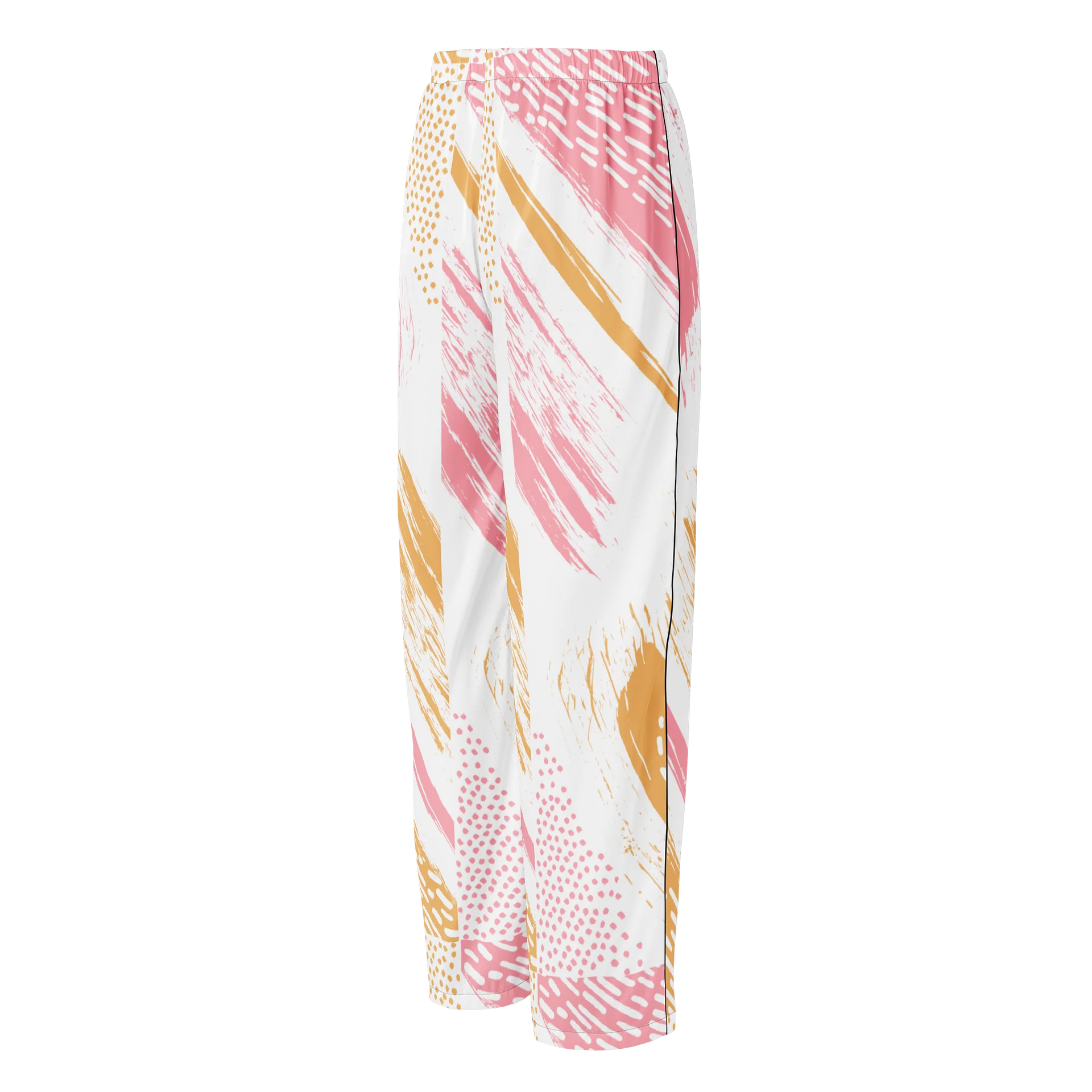 Pink Pulse Abstract Pajama Pants product image (2)