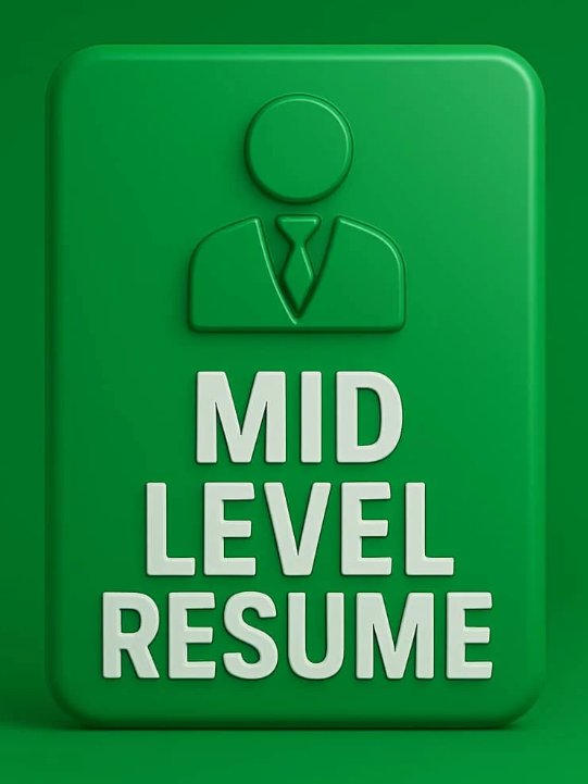 Mid Level: 2026 Inverted pyramid Resume product image (1)