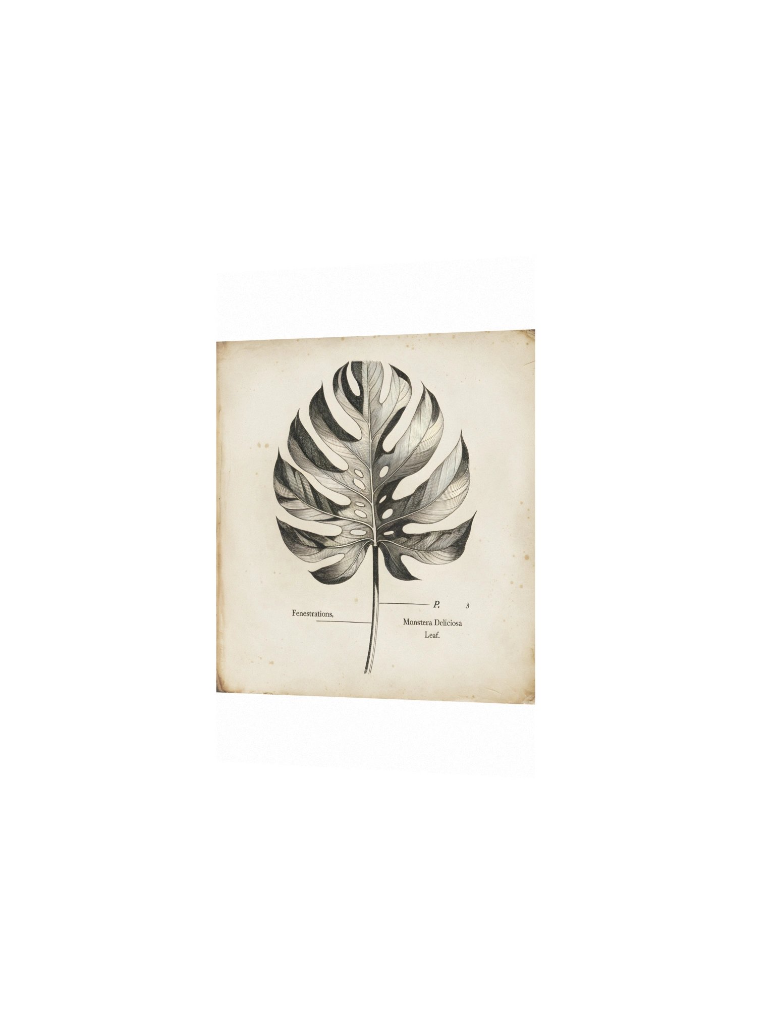 Monstera Field Guide — Print product image (2)
