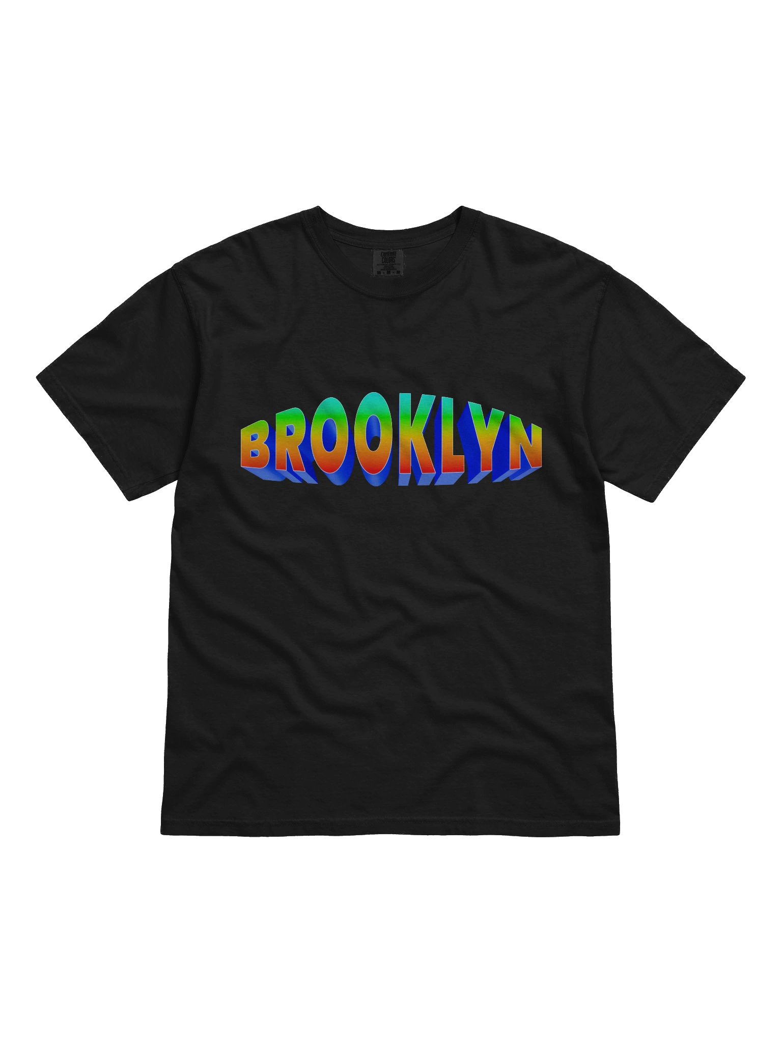BROOKLYN 3D Gradient Wordmark Tee product image (1)