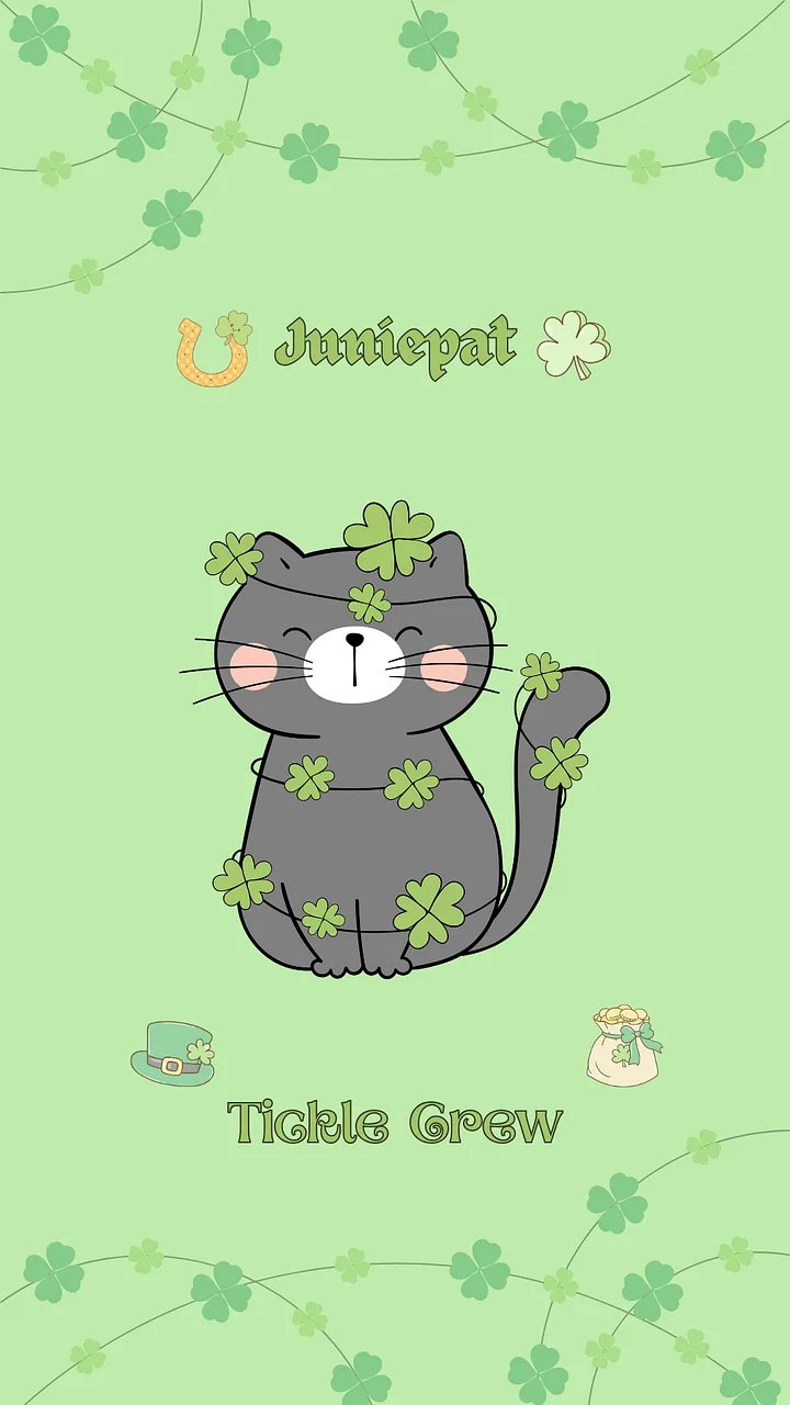 Juniepat St. Patrick's 2026 Phone Wallpaper product image (1)
