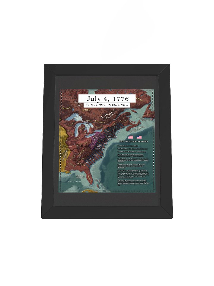 The American Revolution Detailed Frame - 250 Anniversary product image (1)