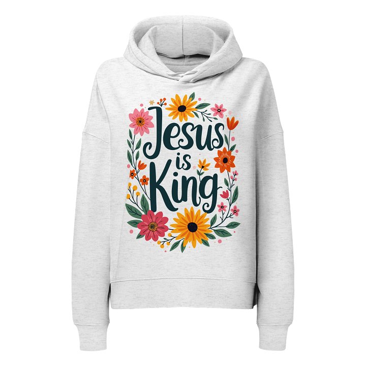 Jesus Is King Women's Organic Hoodie product image (1)