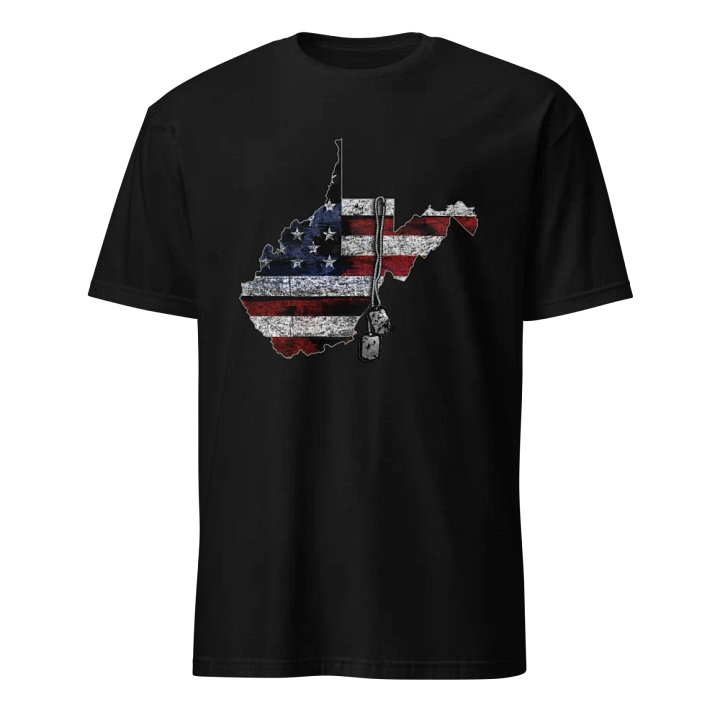 West Virginia Veteran Dog Tags product image (1)