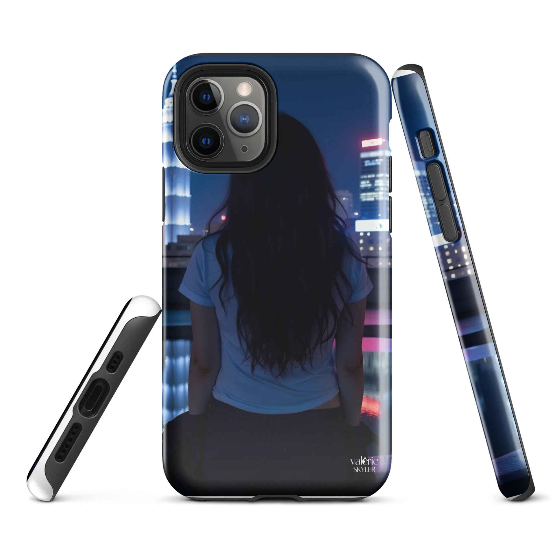 iPhone® Tough Case: Undefined – City Lights Scene product image (3)