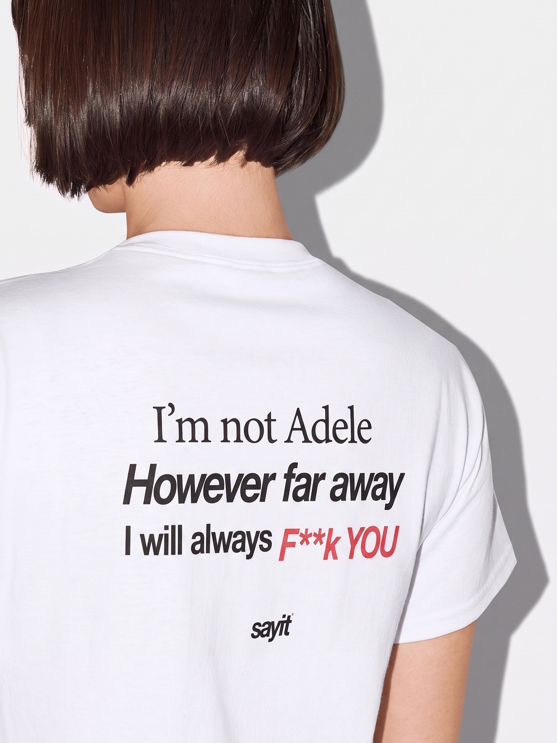 Not Adele™ — F* You Tee** product image (2)