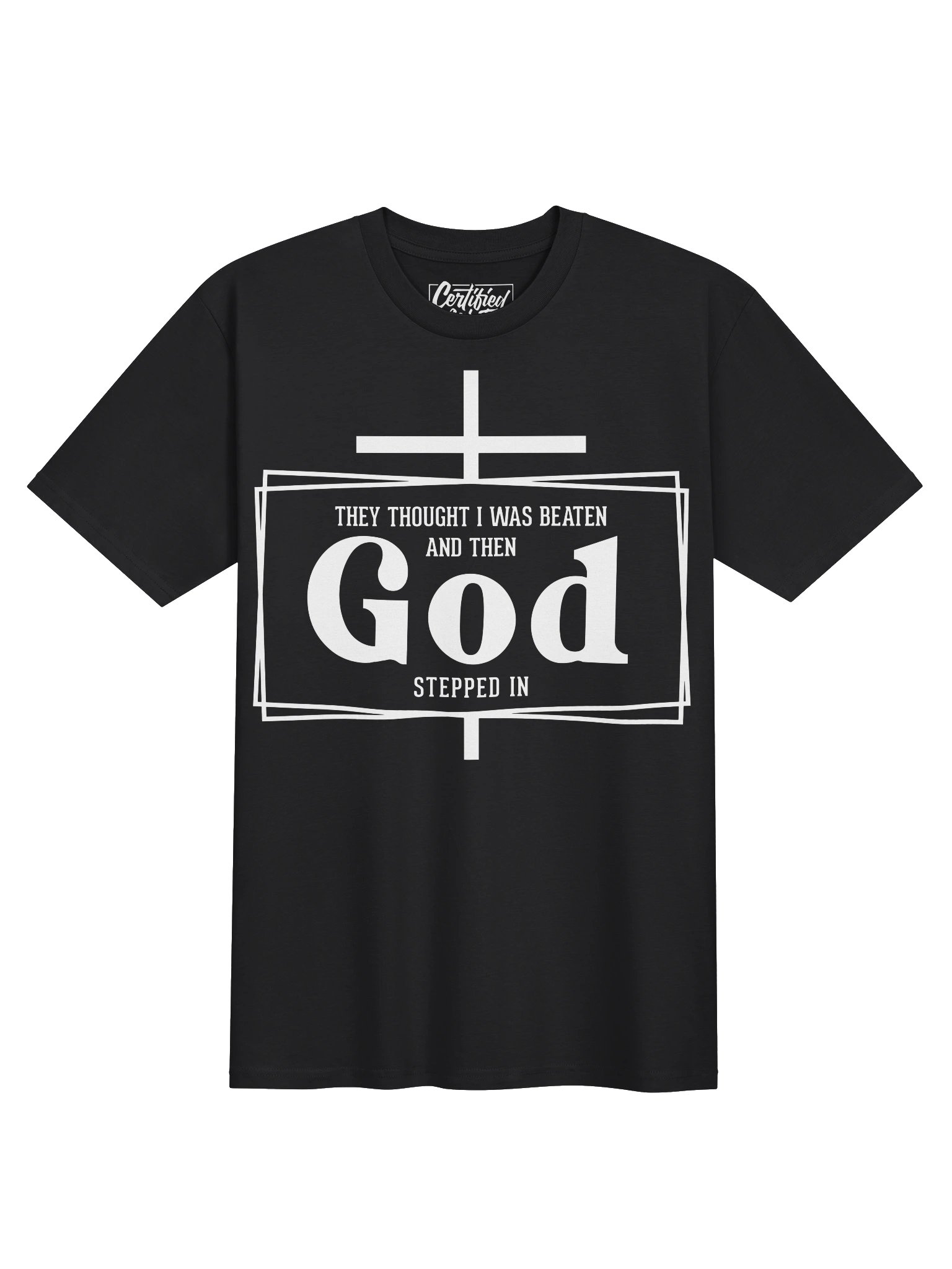 CBF - THEY THOUGHT I WAS BEATEN TEE product image (1)