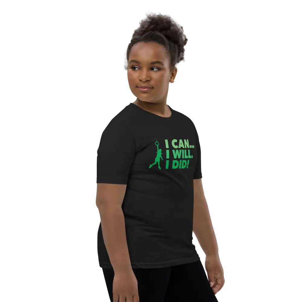 I Can... I Will. I Did! Green Kids Tee product image (11)