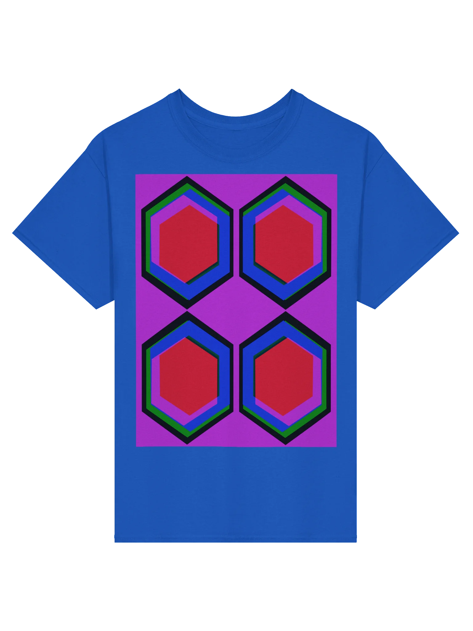 Hexagon Hues T-Shirt product image (1)