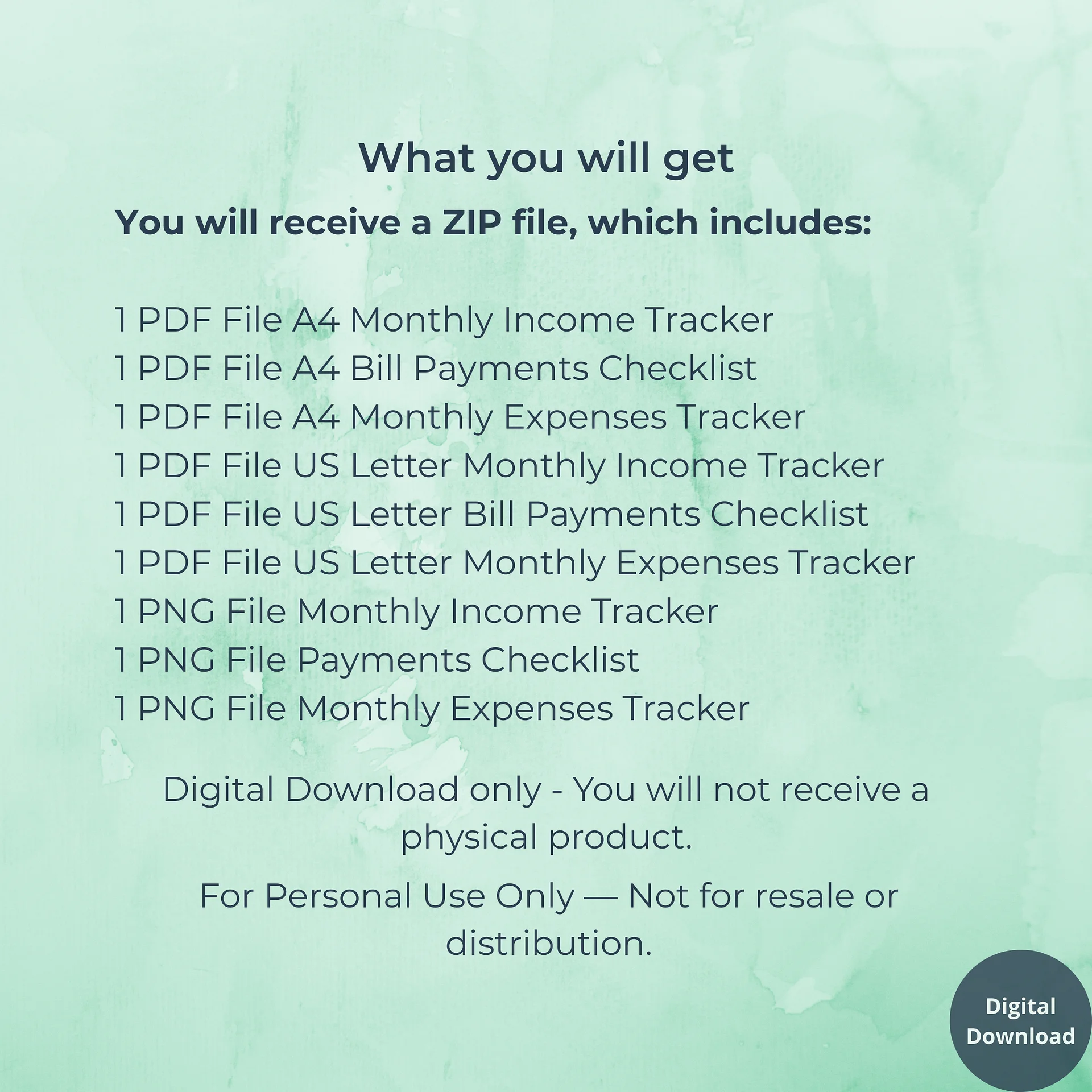 Personal Finance Basics Set product image (10)