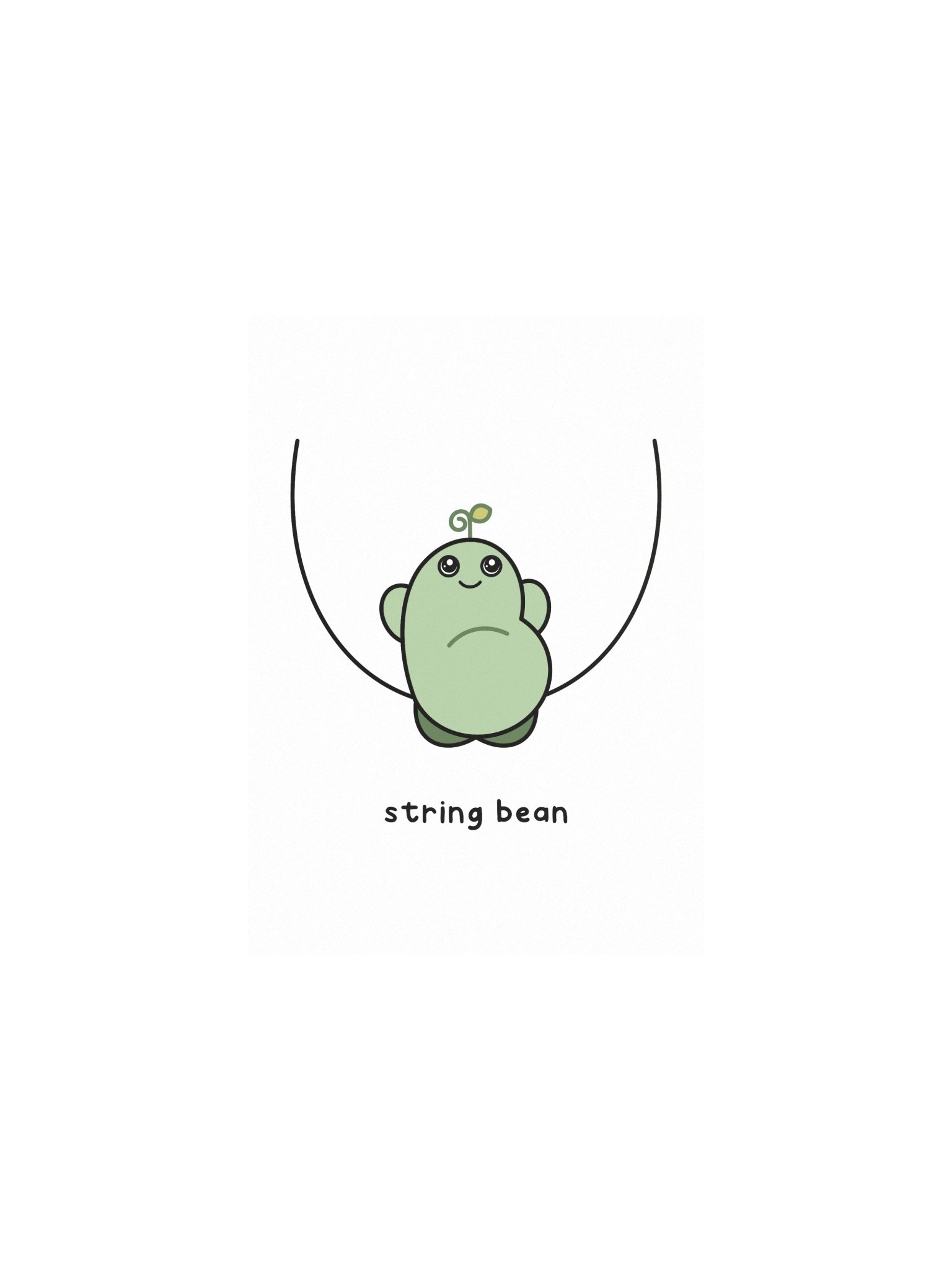 string bean print product image (1)